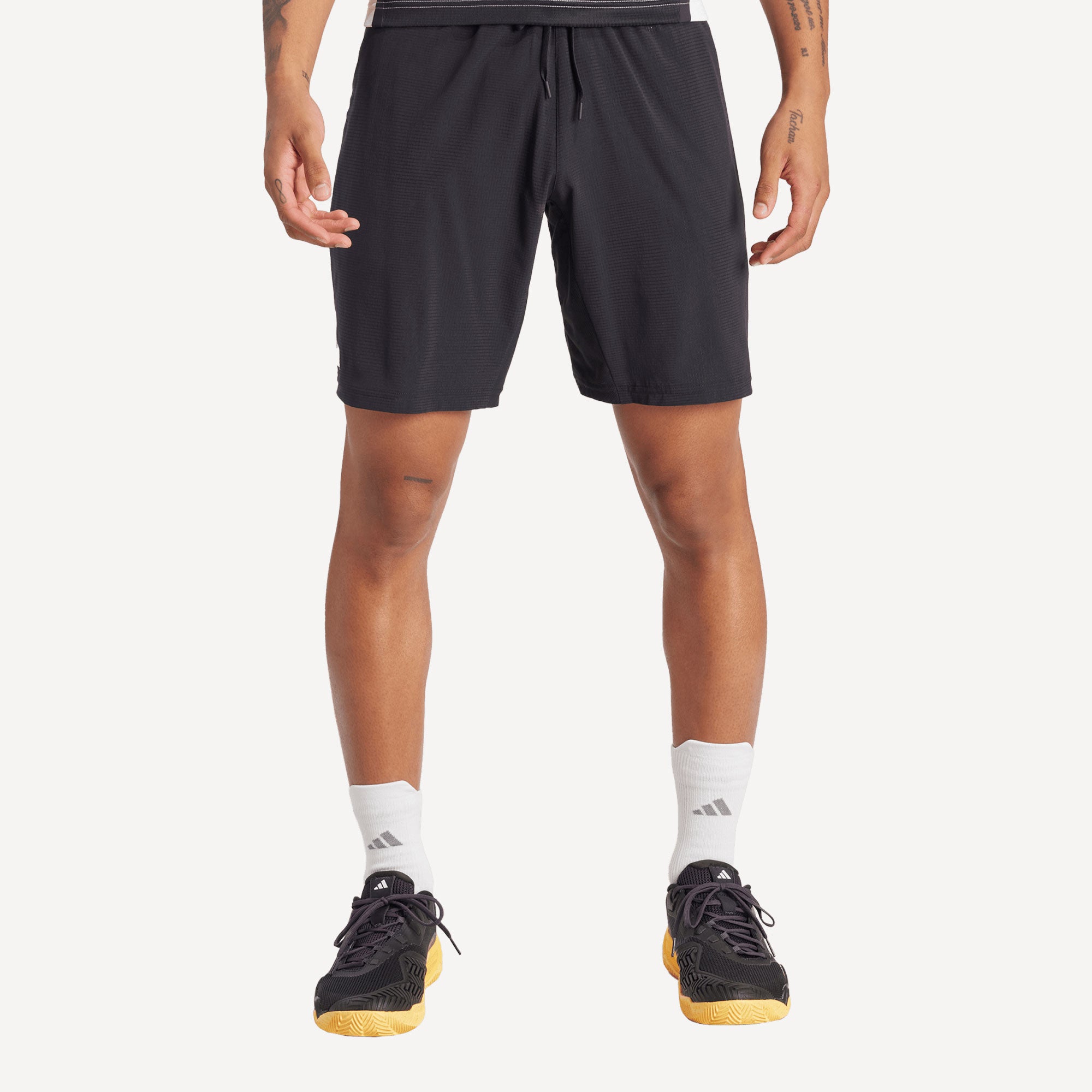 adidas Gameset Men's Ergo 7-Inch Tennis Shorts - Black (2)