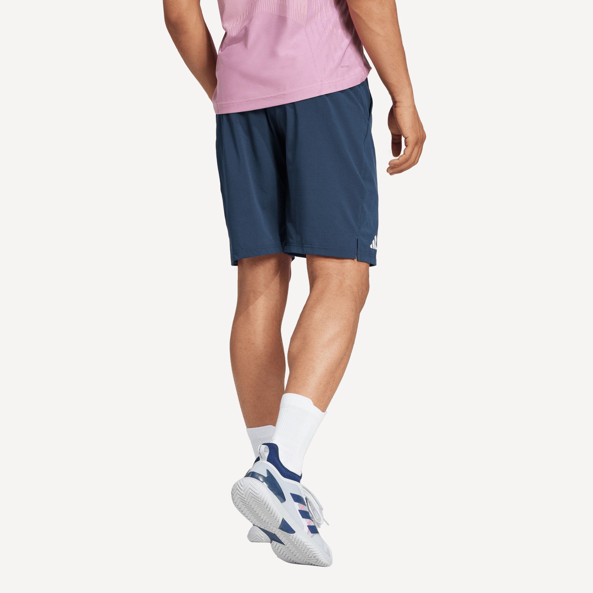 adidas Gameset Men's Ergo 7-Inch Tennis Shorts - Blue (2)