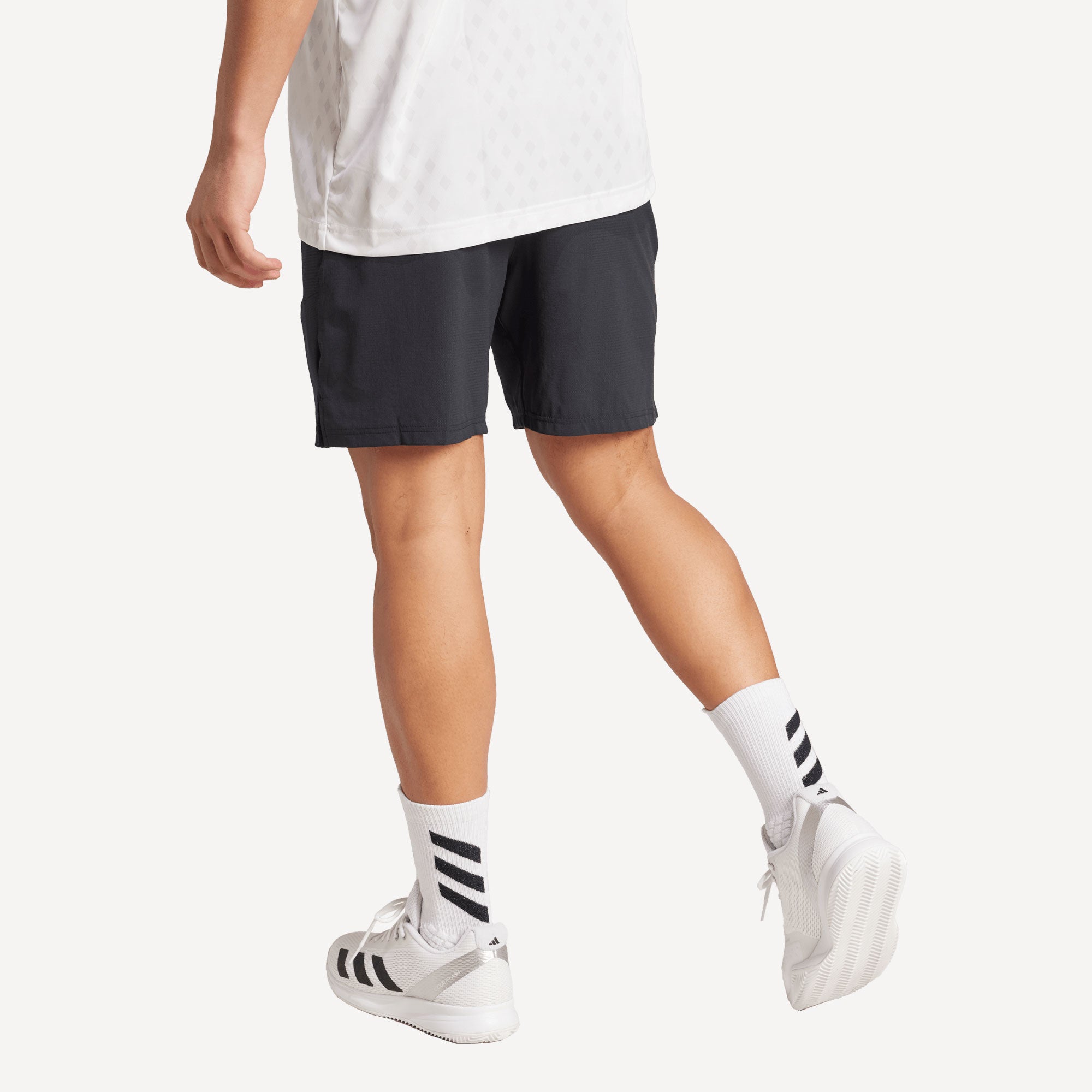 adidas Gameset Men's Ergo 7-Inch Tennis Shorts - Black (2)