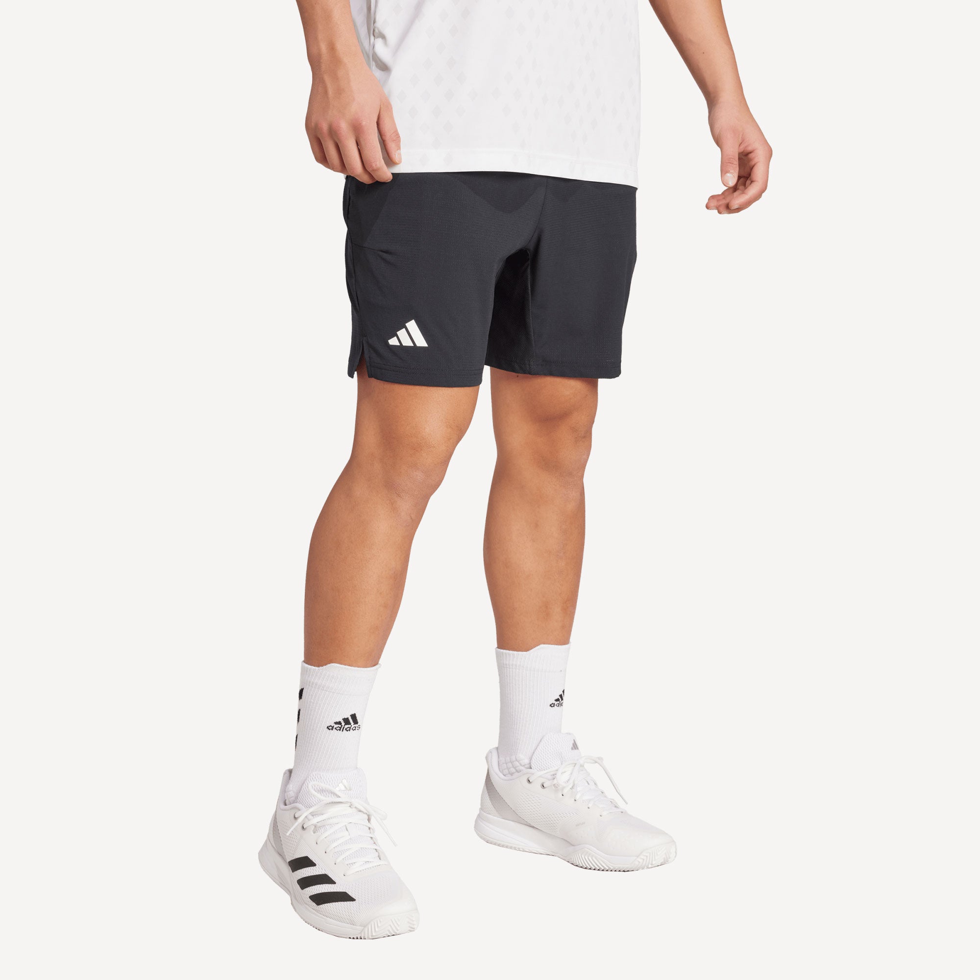 adidas Gameset Men's Ergo 7-Inch Tennis Shorts - Black (3)