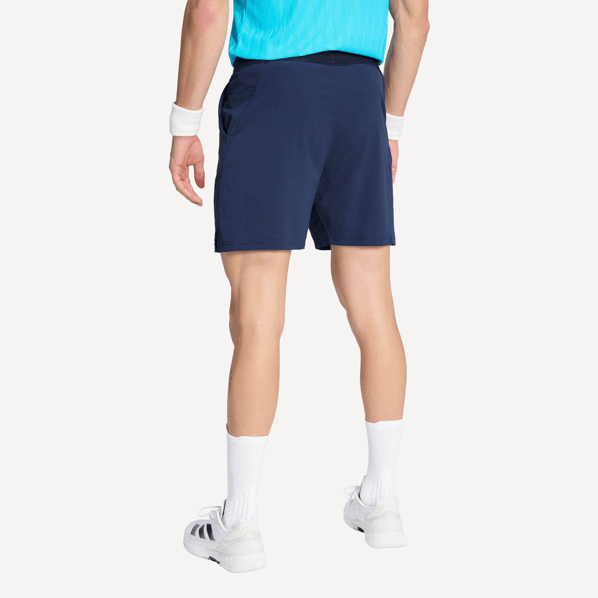 adidas Gameset Men's Ergo 7-Inch Tennis Shorts - Dark Blue (2)