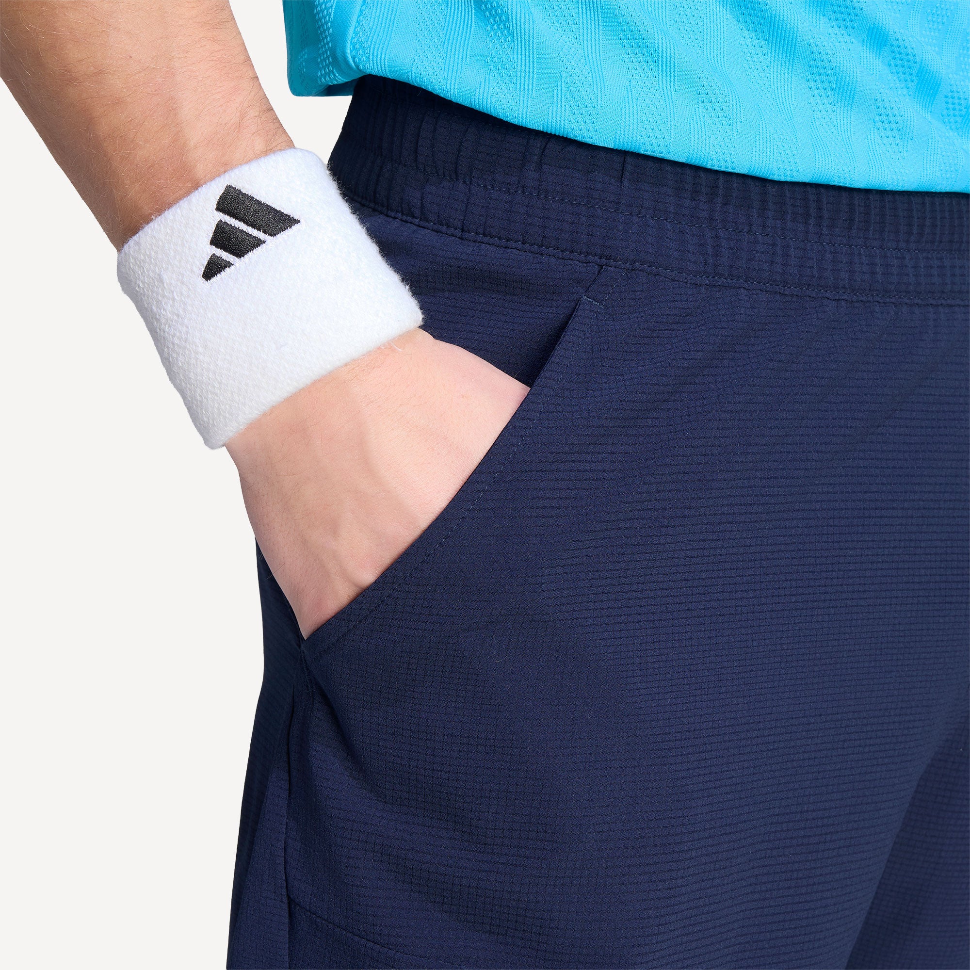 adidas Gameset Men's Ergo 7-Inch Tennis Shorts - Dark Blue (4)