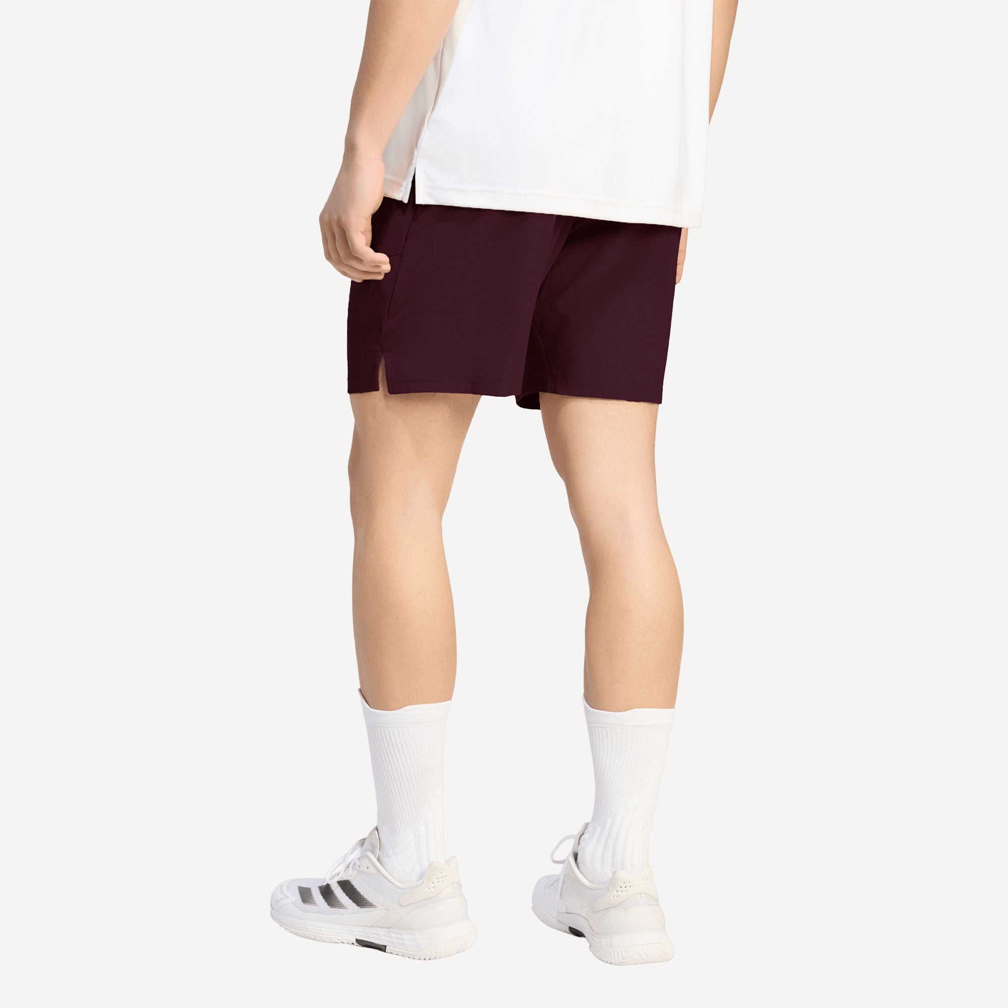 adidas Gameset Men's Ergo 7-Inch Tennis Shorts - Red (2)