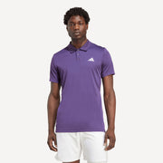 adidas Gameset Men's Freelift Tennis Polo - Purple (1)