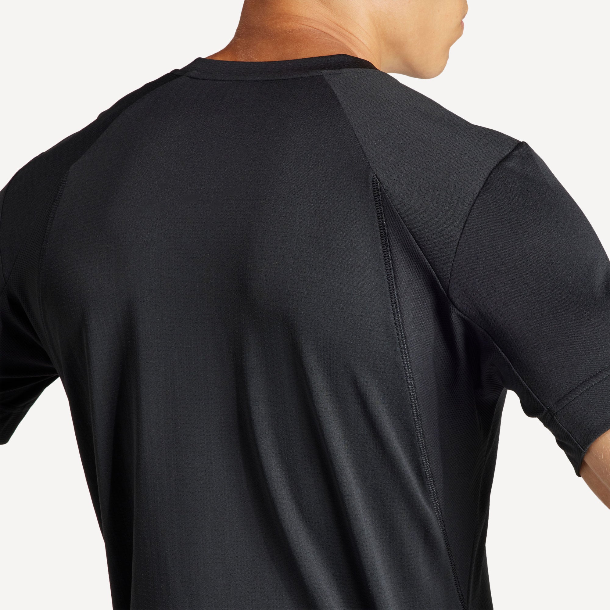 adidas Gameset Men's Freelift Tennis Shirt - Black (5)