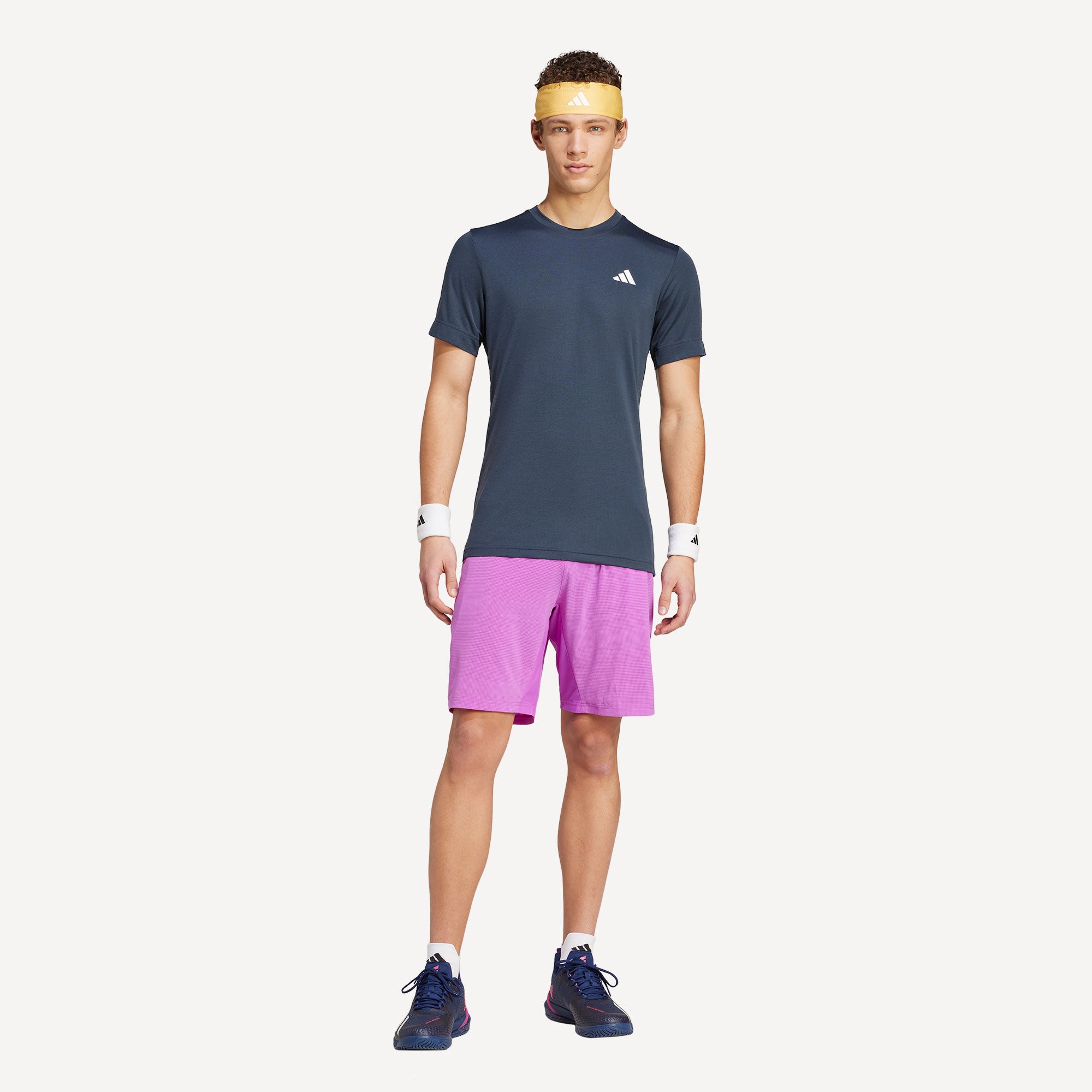 adidas Gameset Men's Freelift Tennis Shirt - Blue (4)
