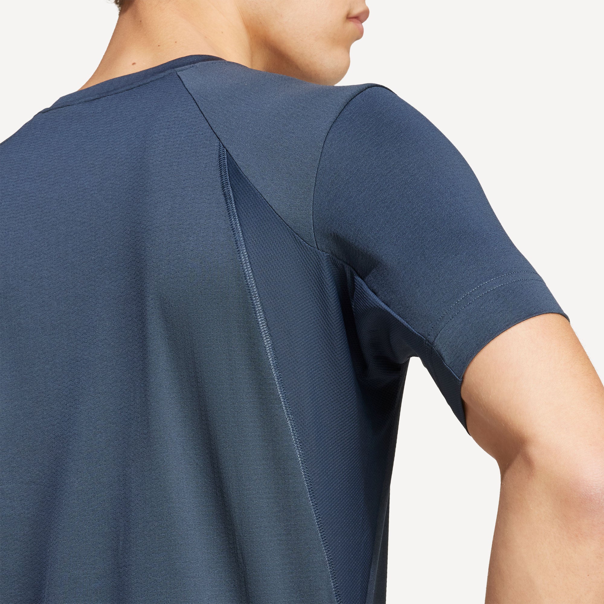 adidas Gameset Men's Freelift Tennis Shirt - Blue (6)