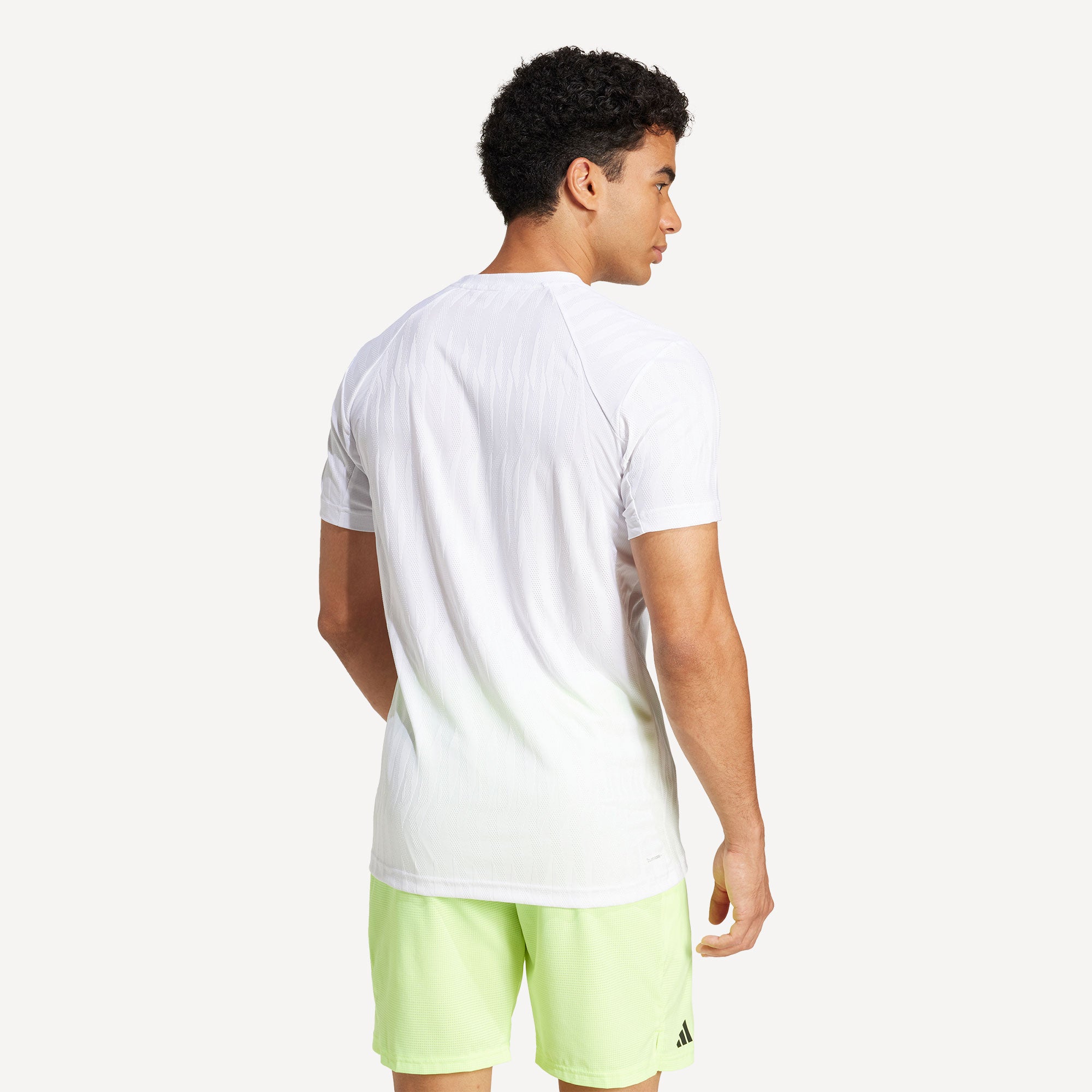 adidas Gameset Men's Freelift Tennis Shirt - White (2)