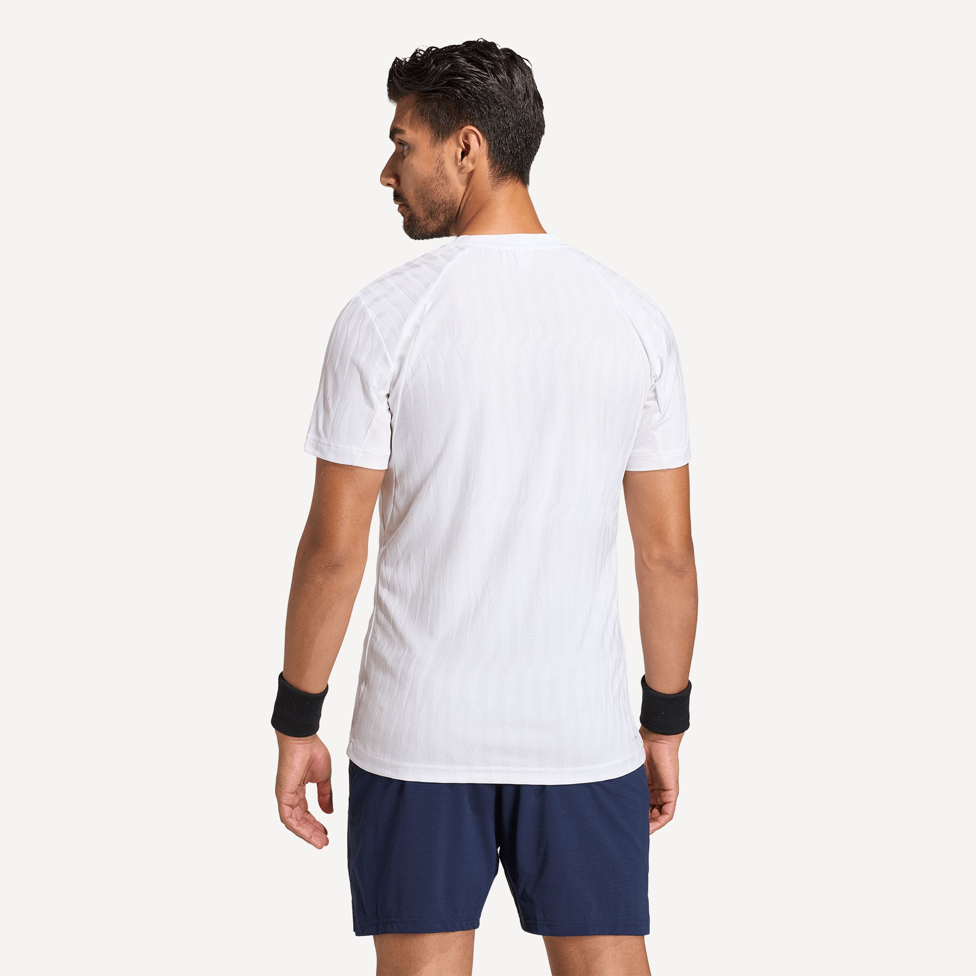 adidas Gameset Men's Freelift Tennis Shirt - White (2)