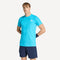 adidas Gameset Men's Freelift Tennis Shirt  - Blue (1)