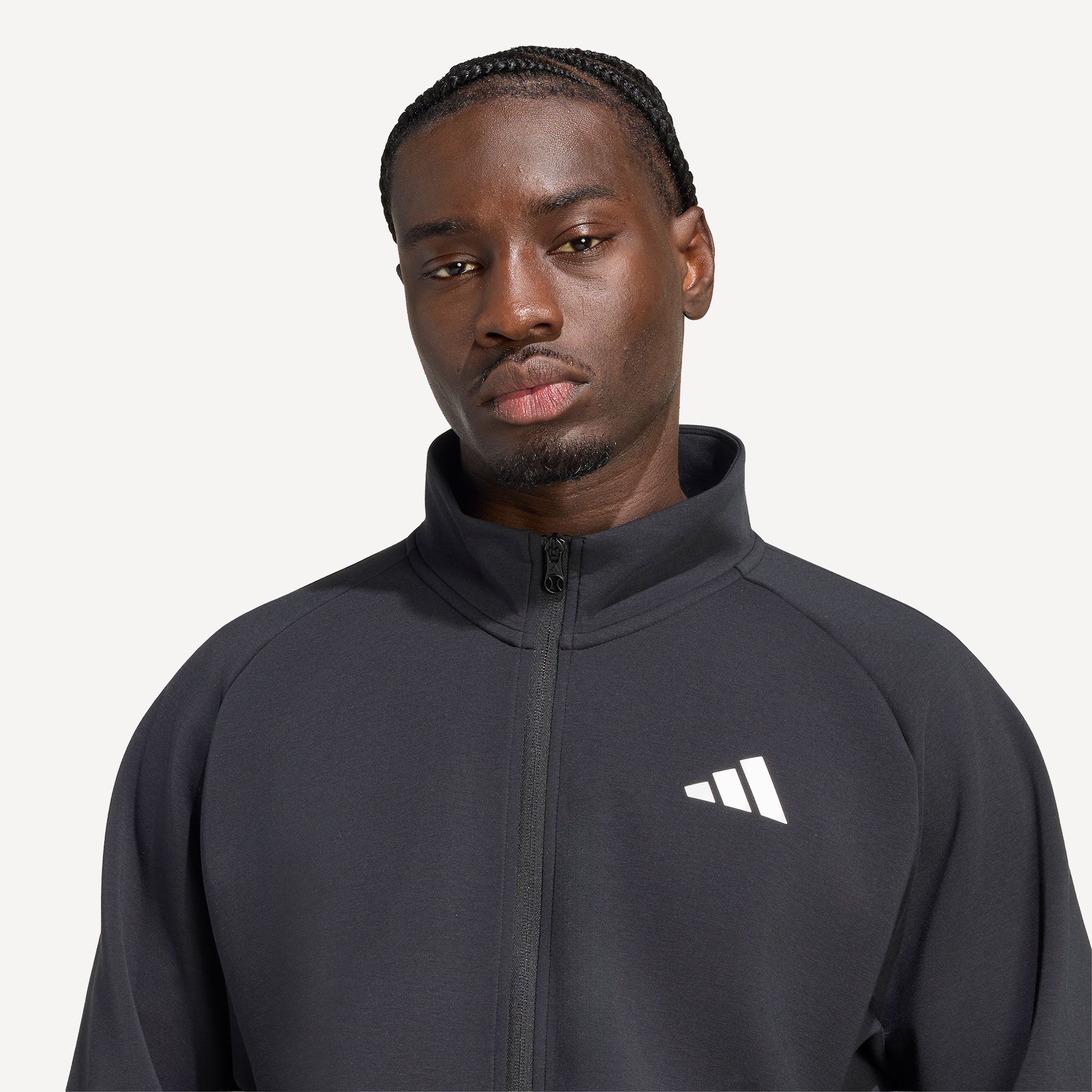 adidas Gameset Men's Tennis Jacket - Black (4)