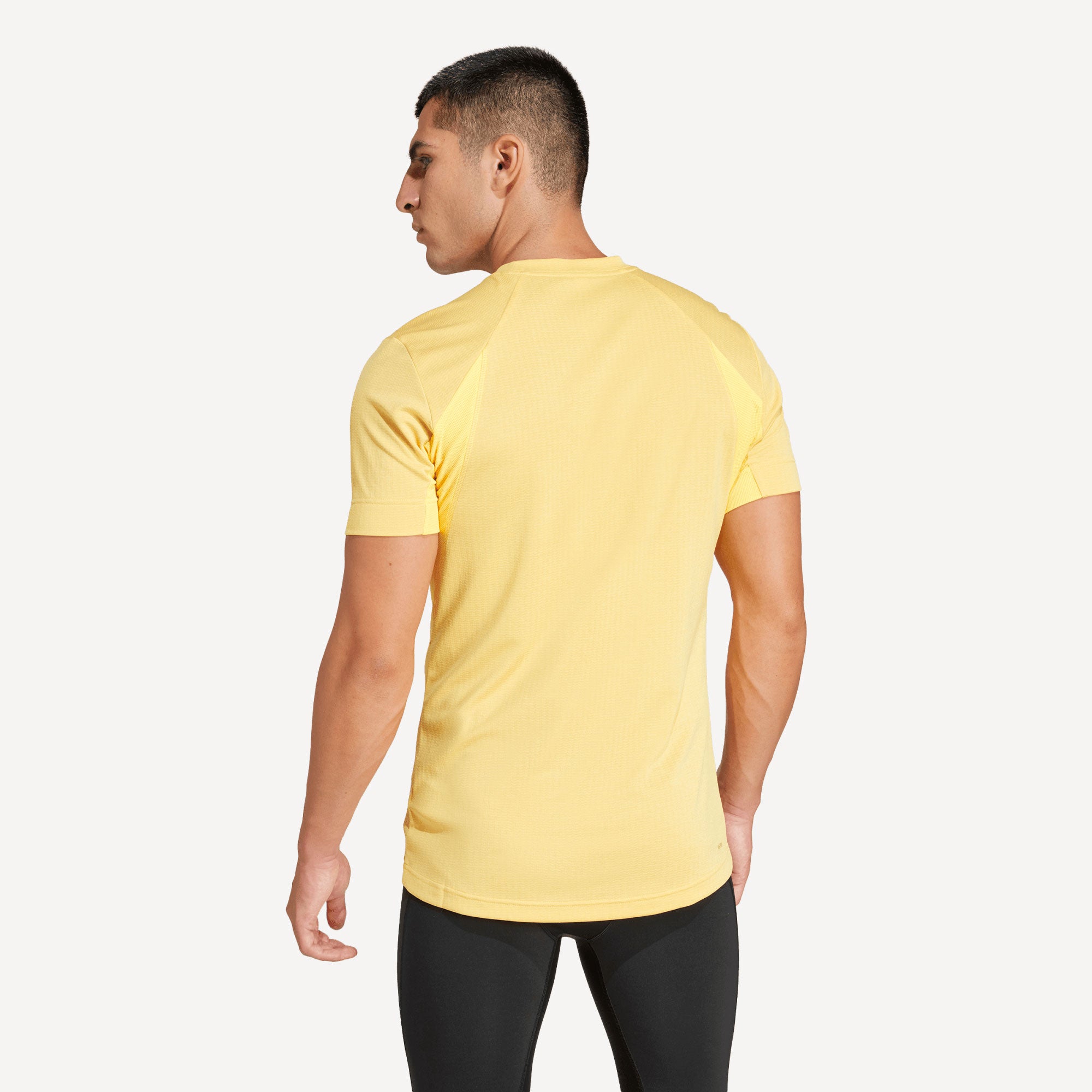 adidas Gameset Men's Freelift Tennis Shirt - Orange (2)