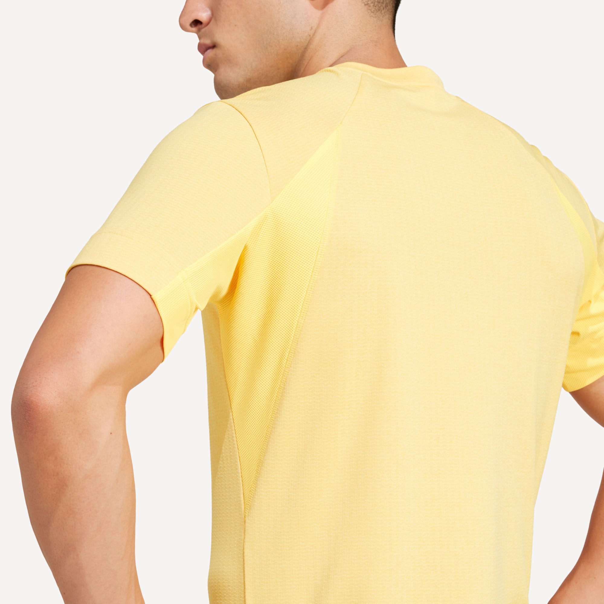 adidas Gameset Men's Freelift Tennis Shirt - Orange (6)