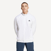 adidas Gameset Men's Walk On Tennis Jacket - White (1)