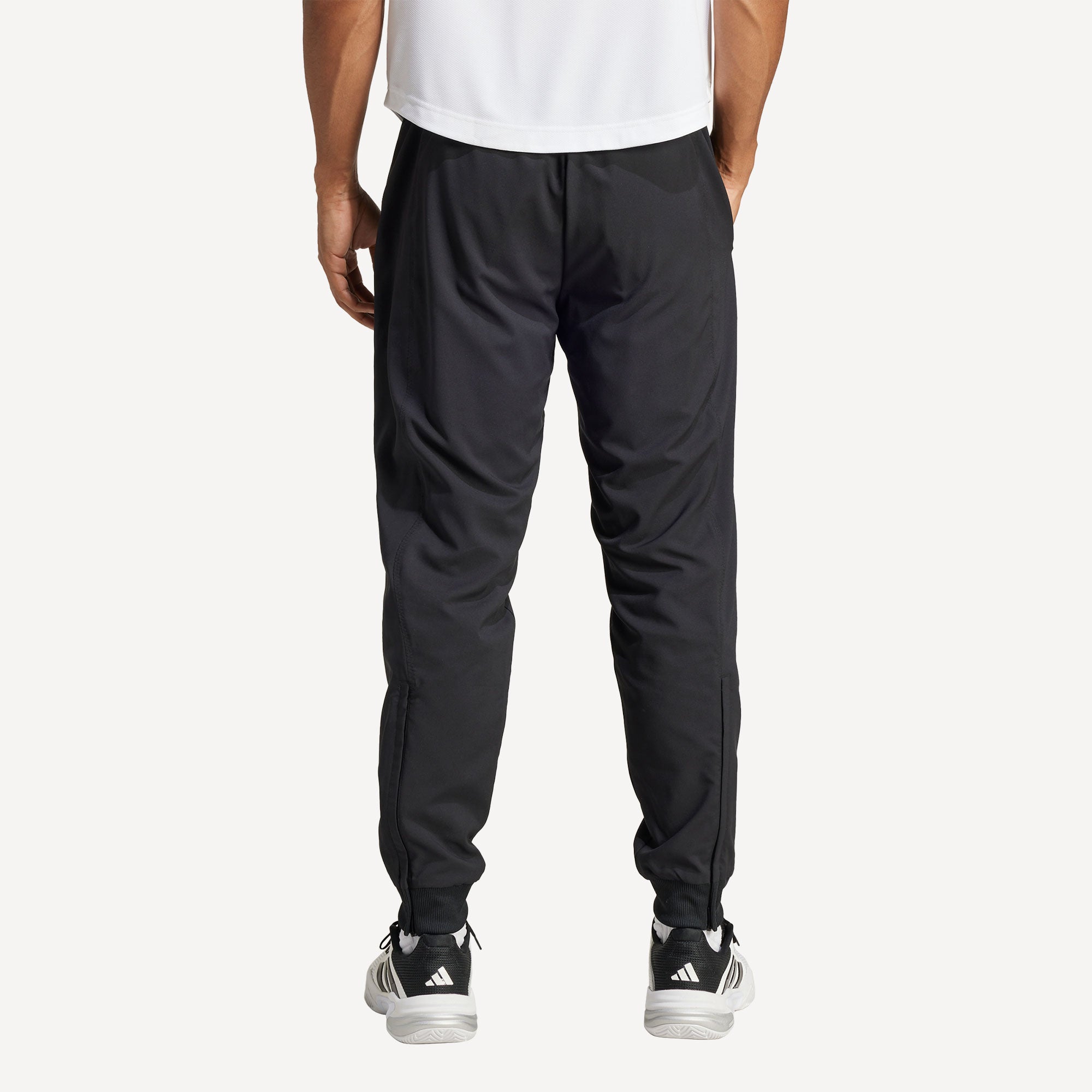 adidas Gameset Men's Walk On Tennis Pants - Black | Tennis Only