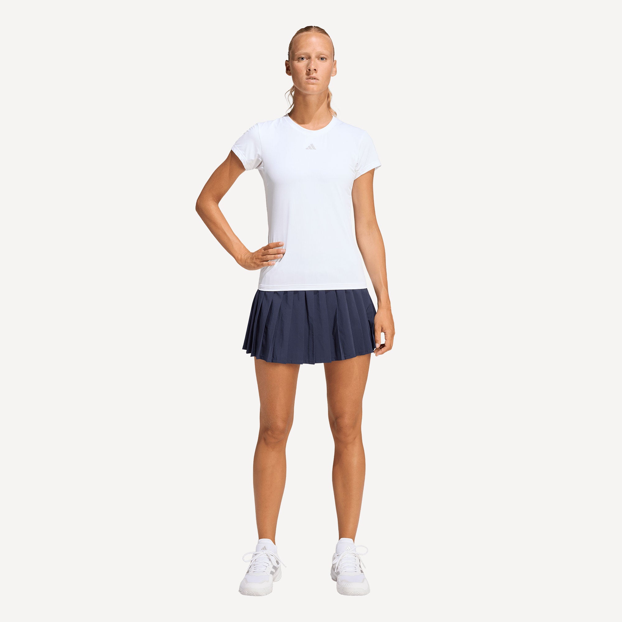 adidas Gameset Women's Freelift Tennis Shirt - White (4)