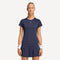 adidas Gameset Women's Freelift Tennis Shirt - Dark Blue (1)