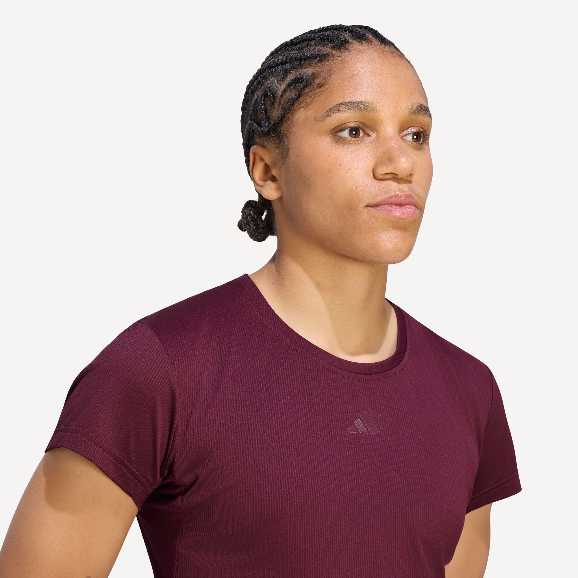 adidas Gameset Women's Freelift Tennis Shirt - Red (4)