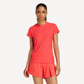 adidas Gameset Women's Freelift Tennis Shirt - Red (1)