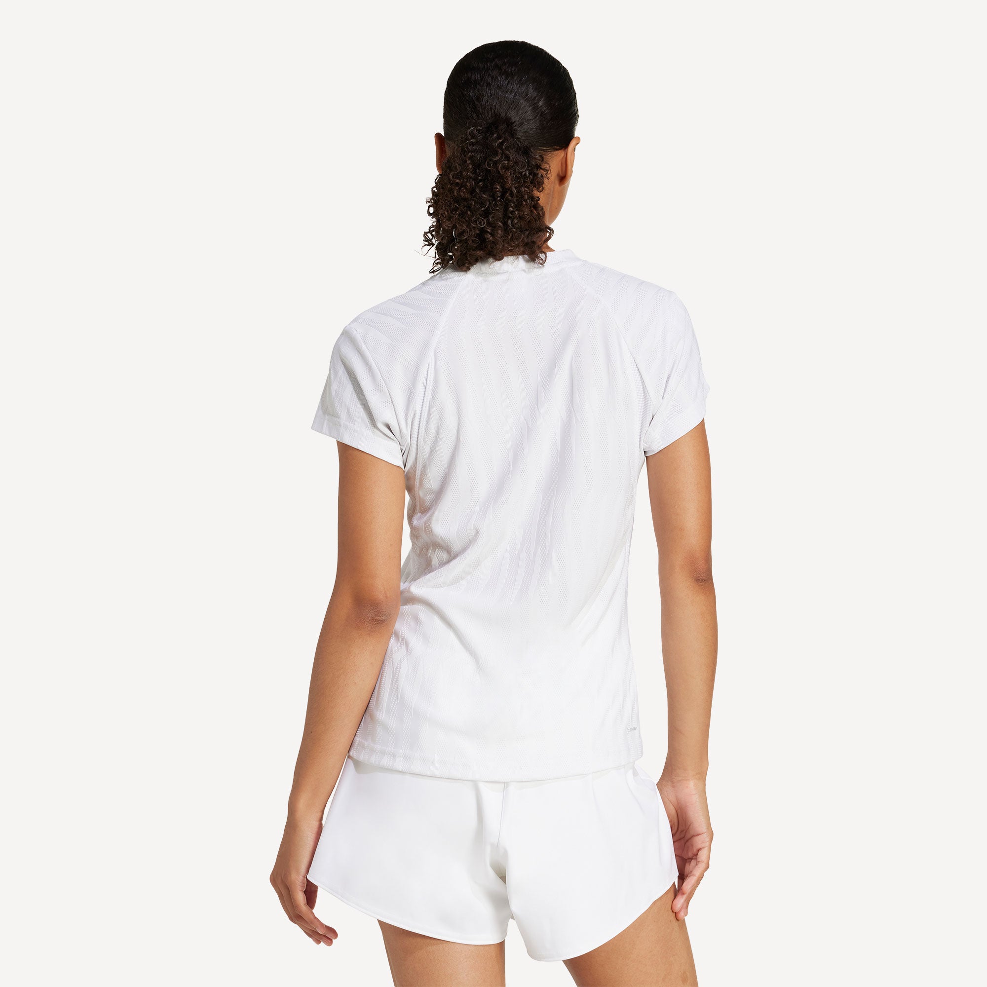 adidas Gameset Women's Freelift Tennis Shirt - White (2)