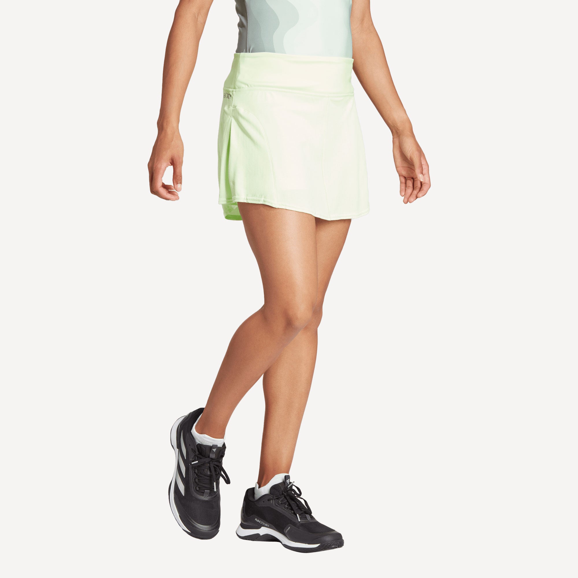 adidas Gameset Women's Match Tennis Skirt - Green (3)