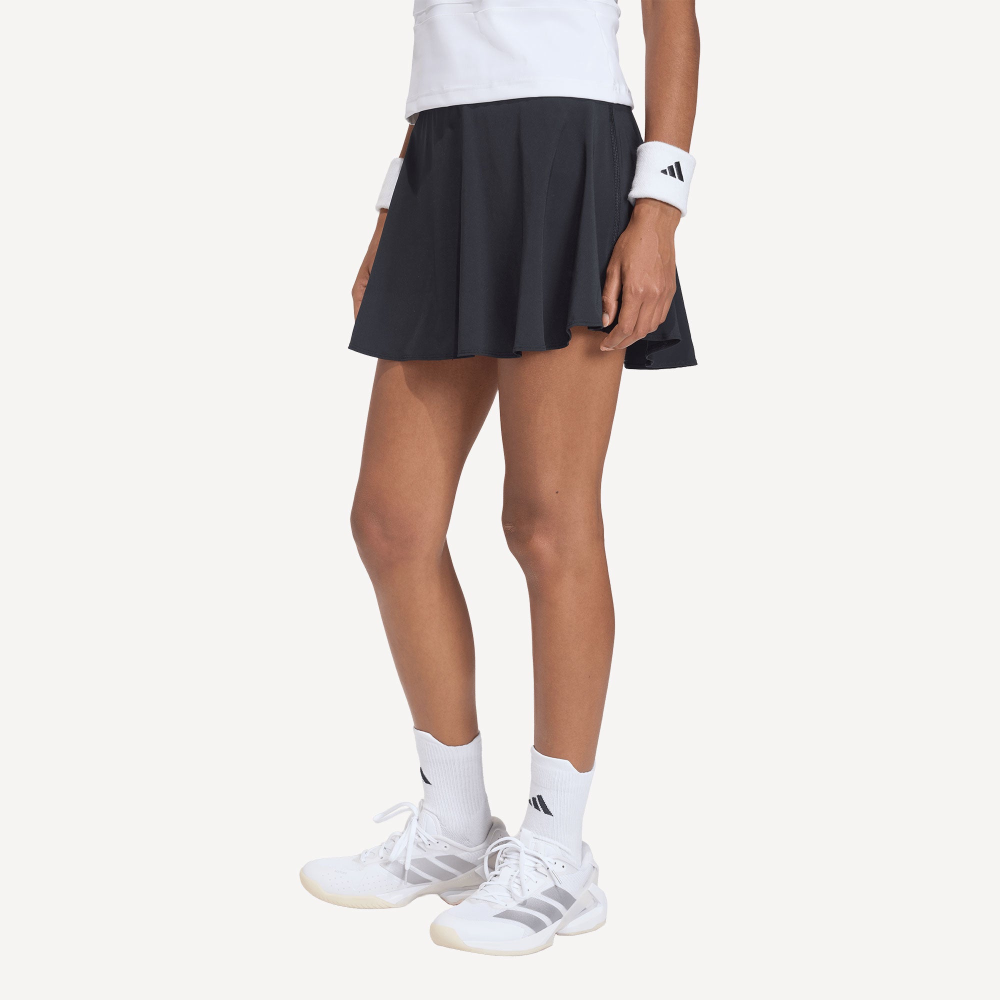 adidas Gameset Women's Match Tennis Skirt - Black (1)