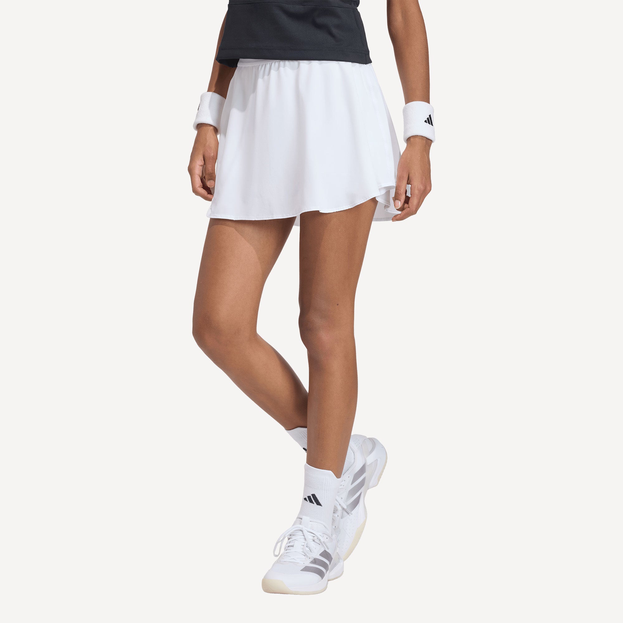adidas Gameset Women's Match Tennis Skirt - White (1)