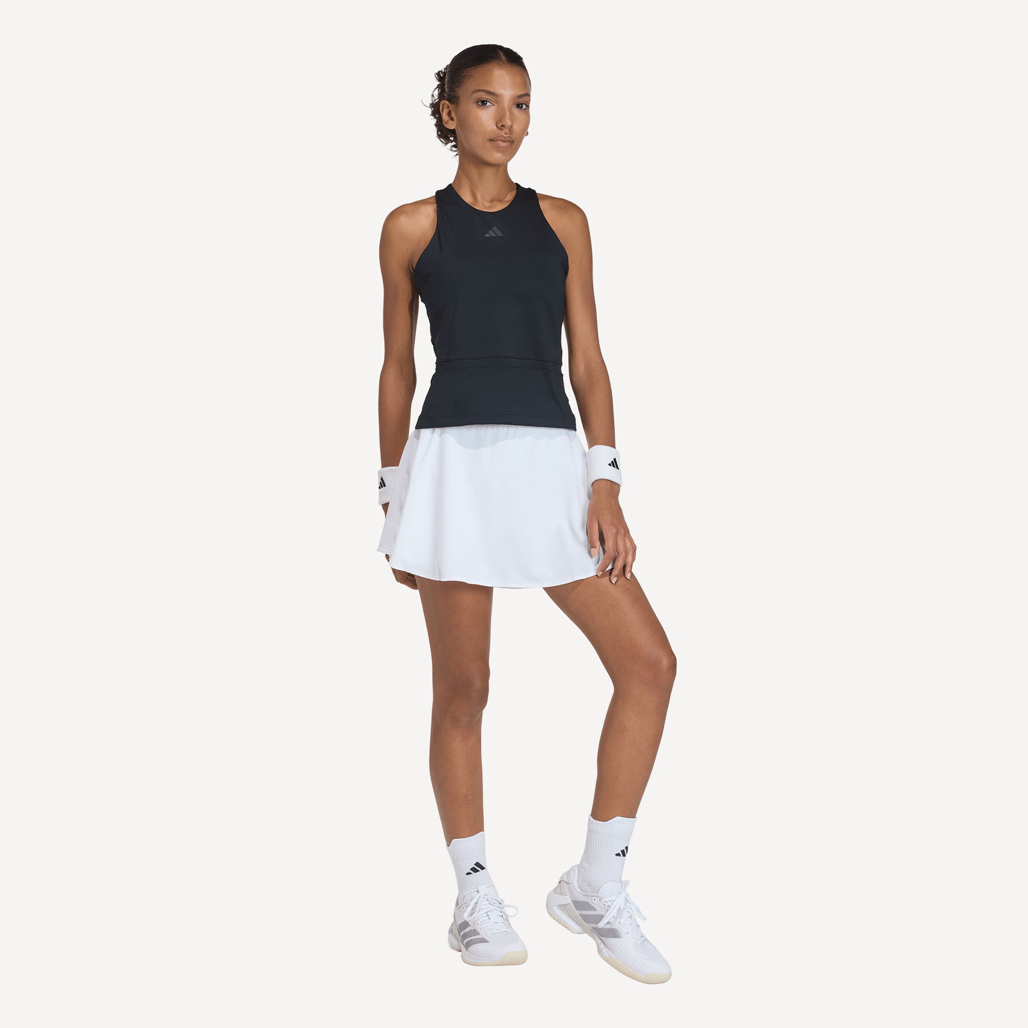 adidas Gameset Women's Match Tennis Skirt - White (3)