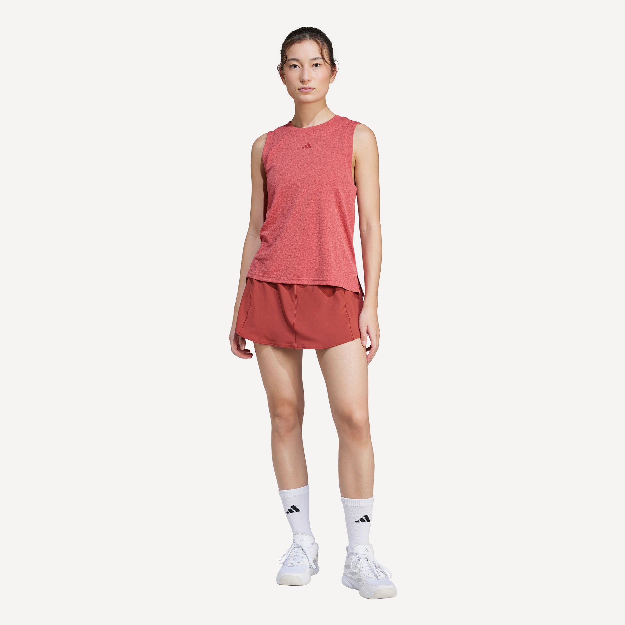 adidas Gameset Women's Match Tennis Tank - Red (4)