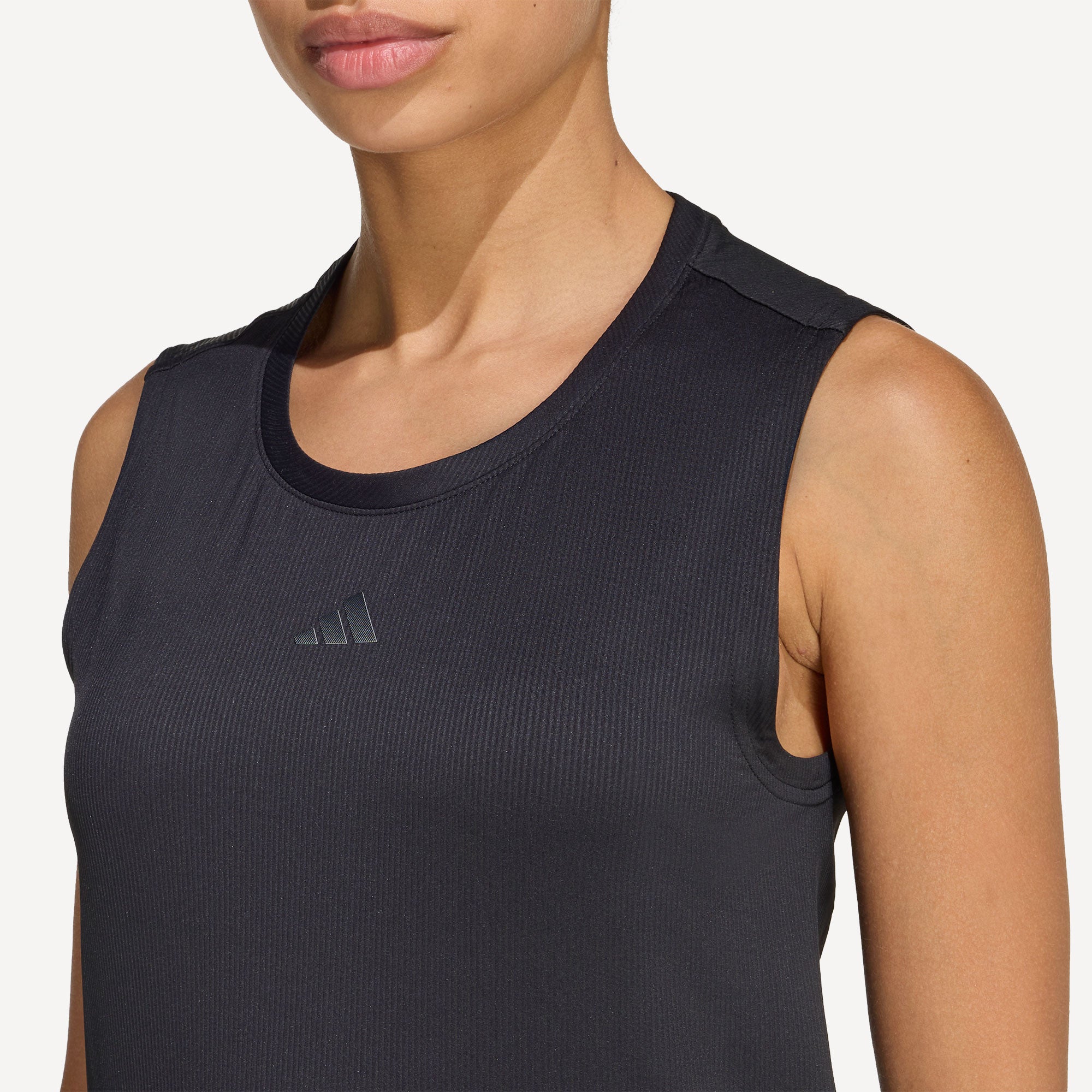 adidas Gameset Women's Match Tennis Tank - Black (4)