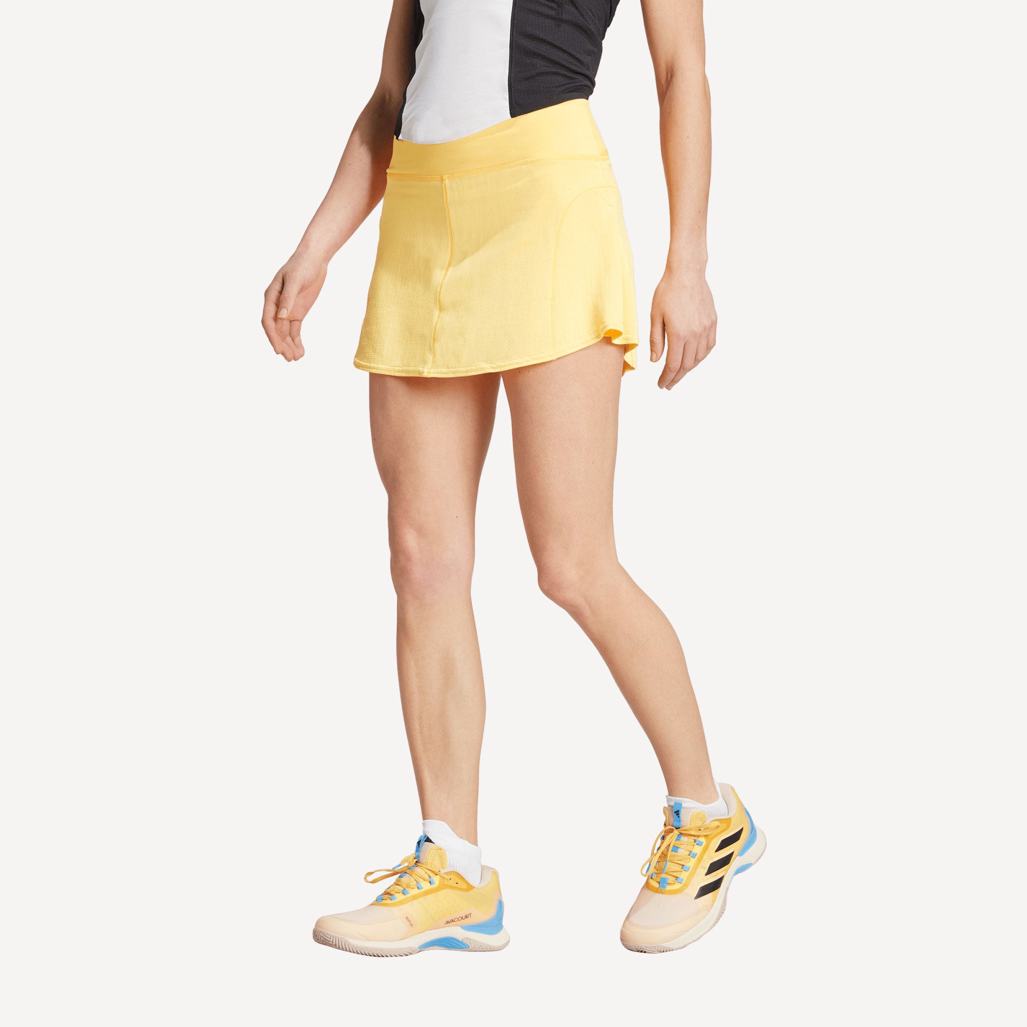 adidas Gameset Women's Match Tennis Skirt - Orange (1)
