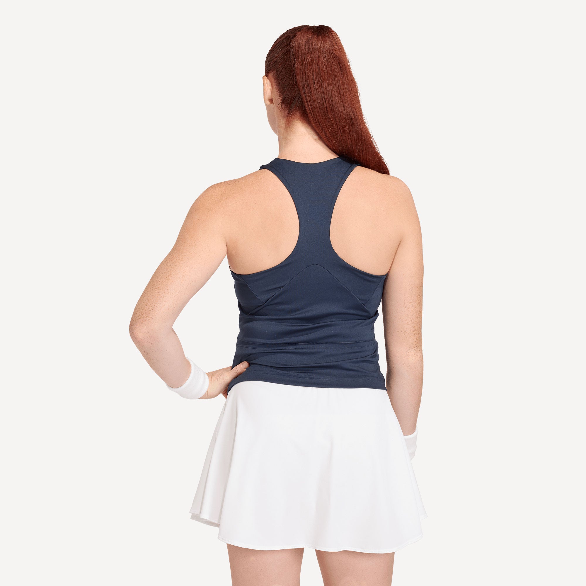 adidas Gameset Women's Midi Tennis Tank - Dark Blue (2)