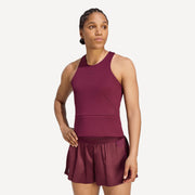 adidas Gameset Women's Y Midi Tennis Tank - Red (1)