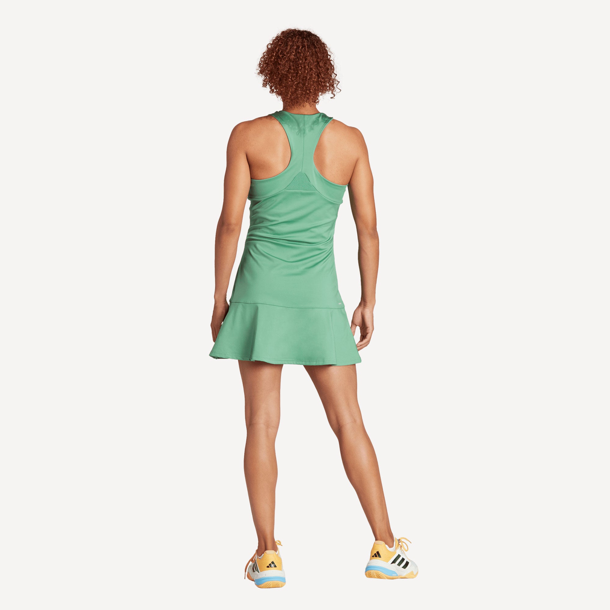 adidas Gameset Women's Y Tennis Dress - Green (2)