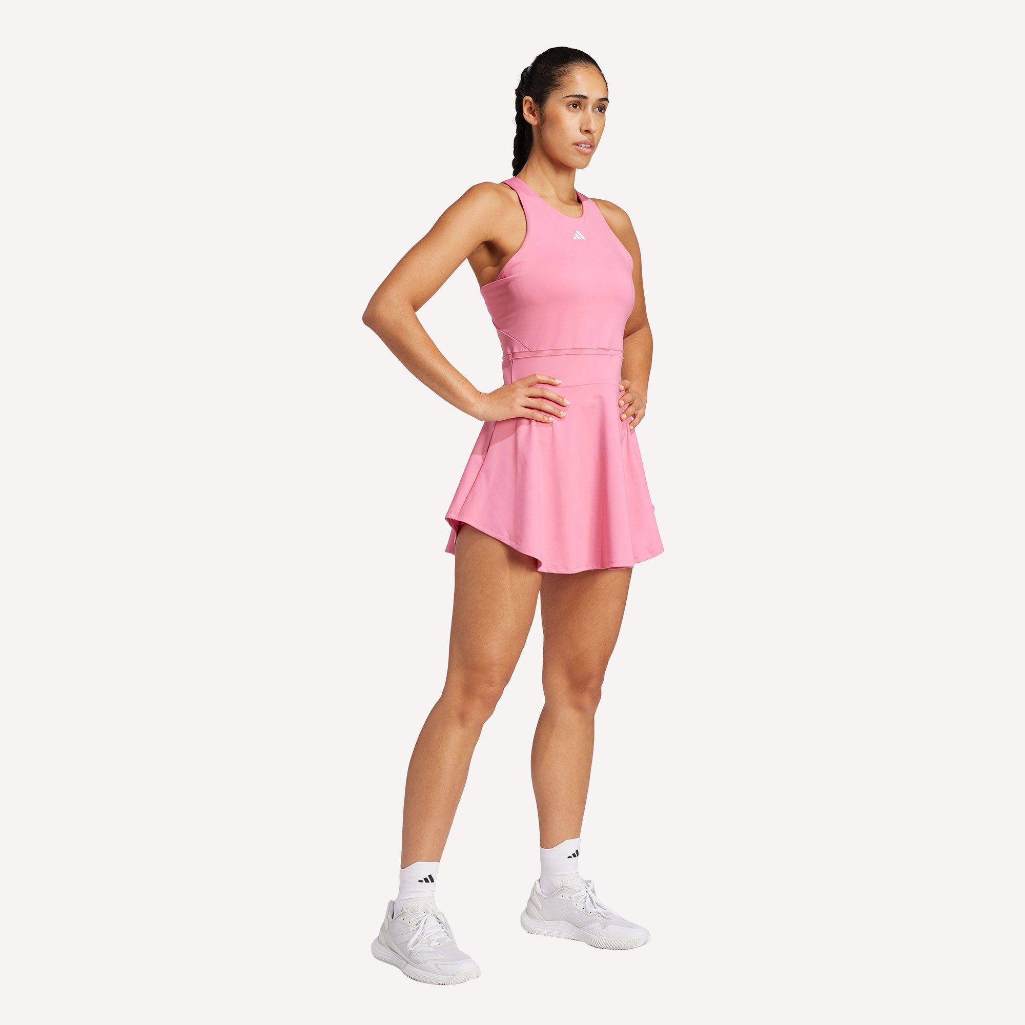 adidas Gameset Women's Y Tennis Dress - Pink (3)