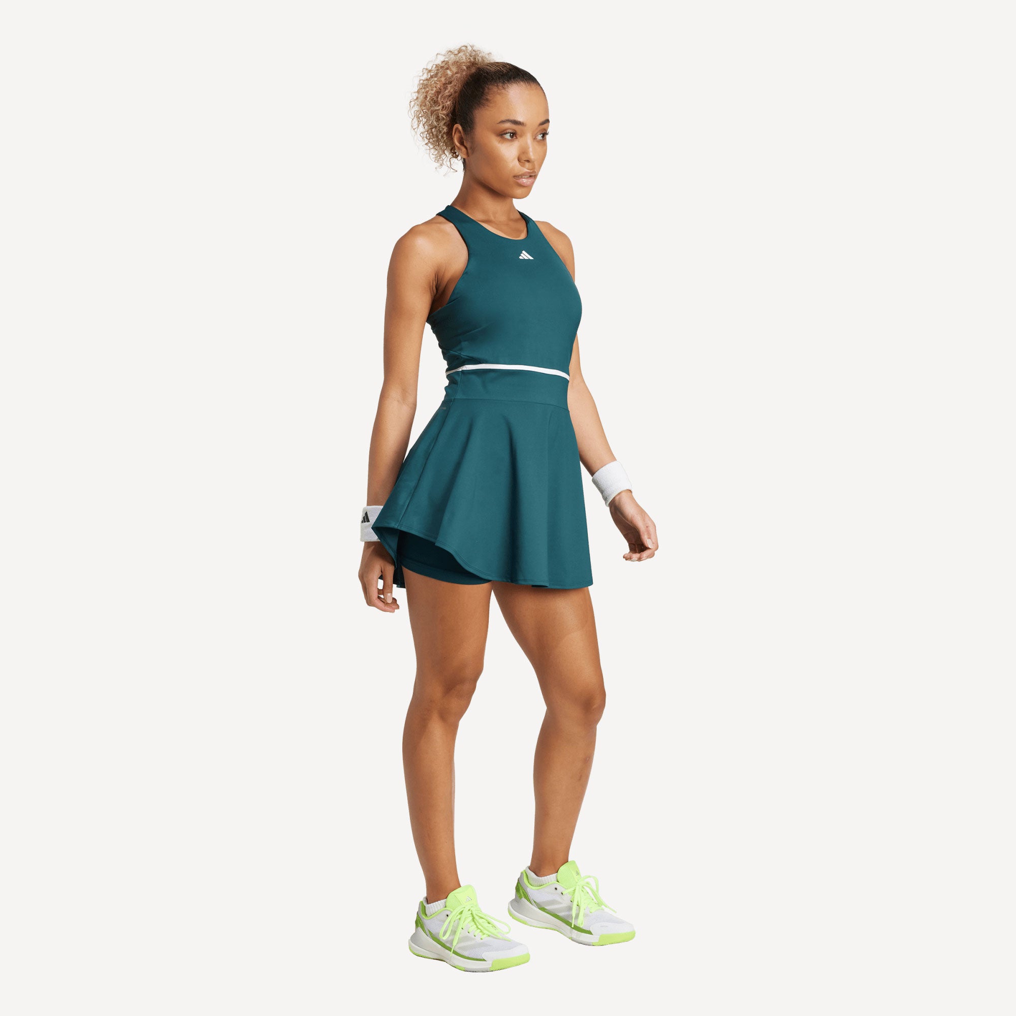 adidas Gameset Women's Y Tennis Dress - Green | Tennis Only adidas Gameset Women's Y Tennis Dress - Green | Tennis Only