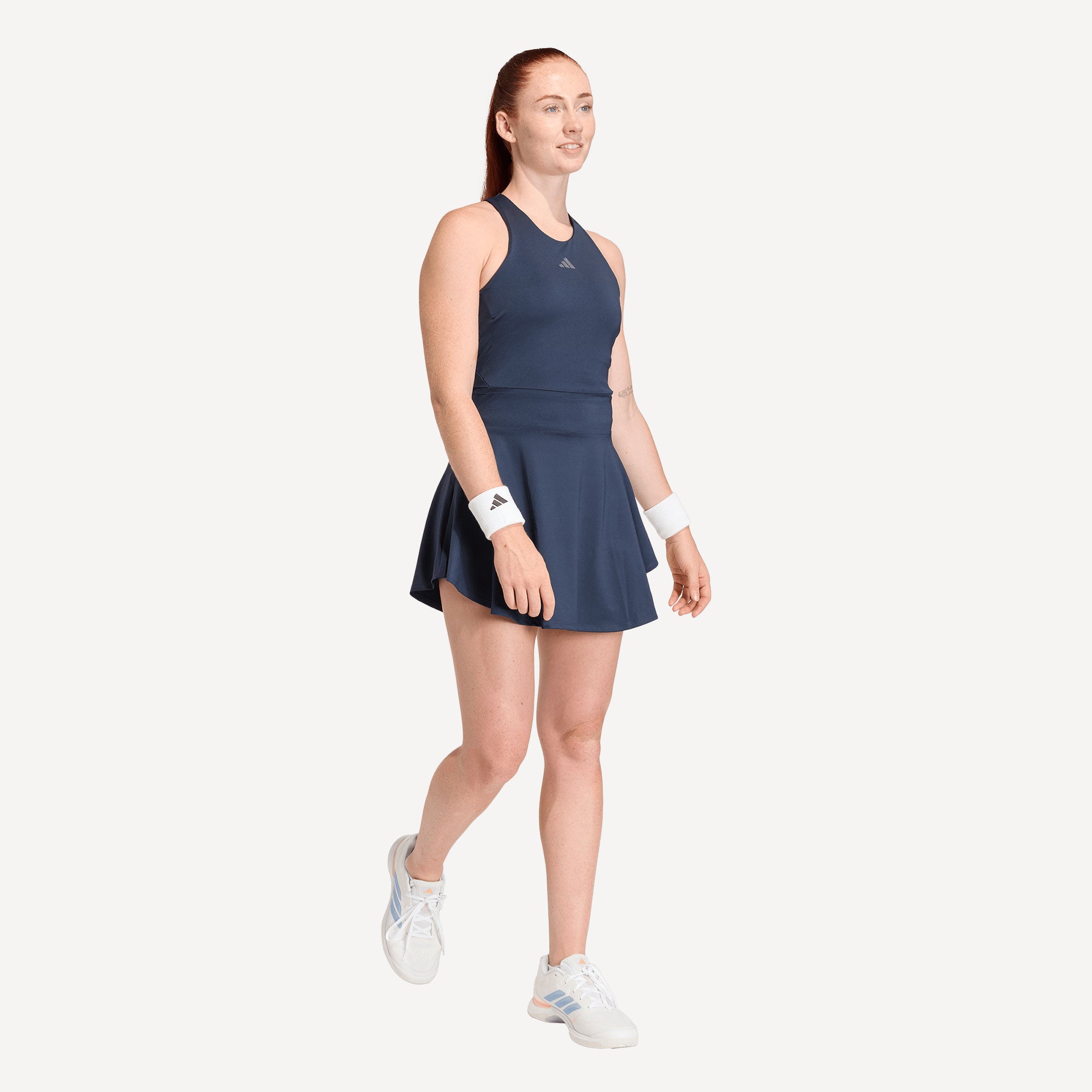 adidas Gameset Women's Y Tennis Dress - Dark Blue (3)