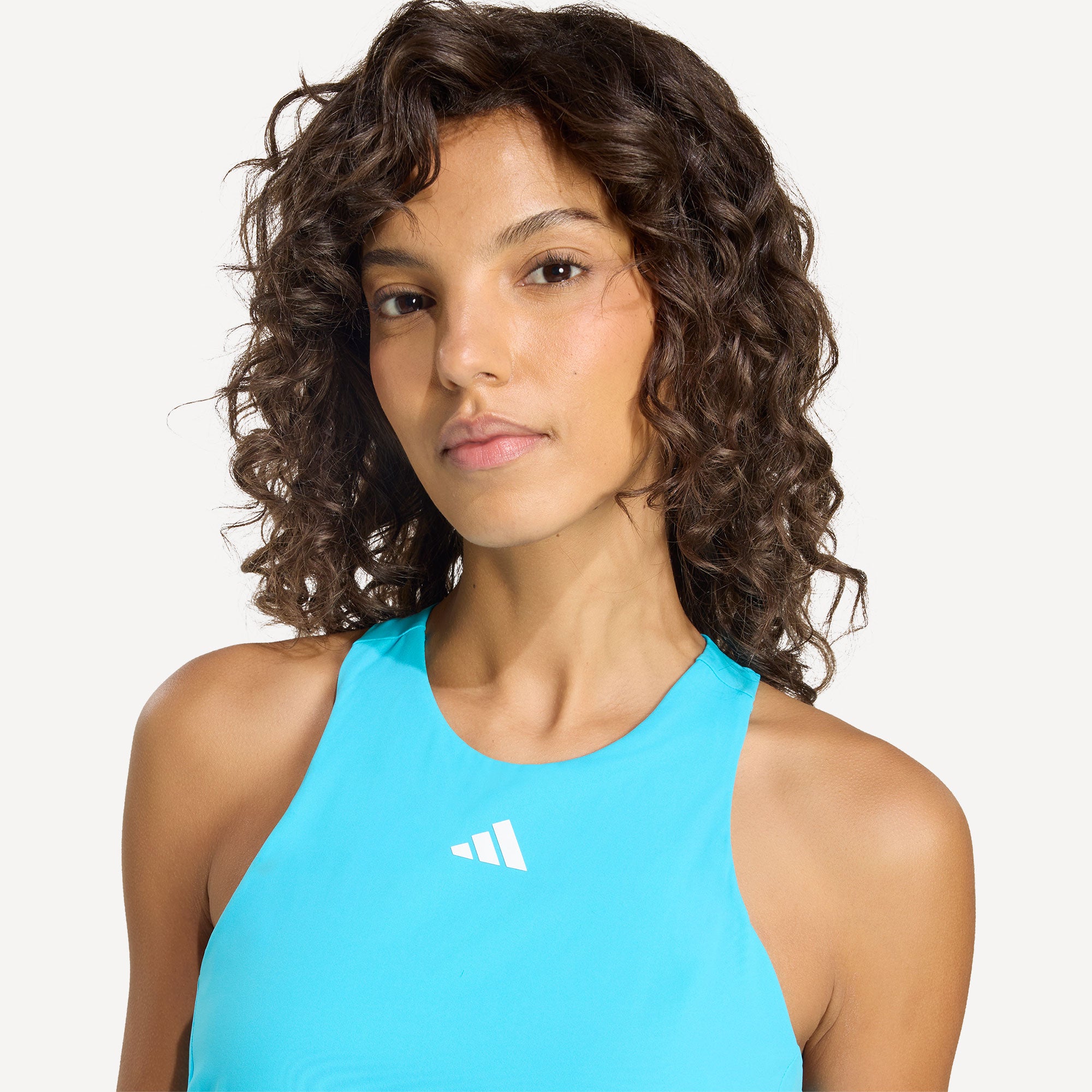 adidas Gameset Women's Y Tennis Tank - Blue (4)