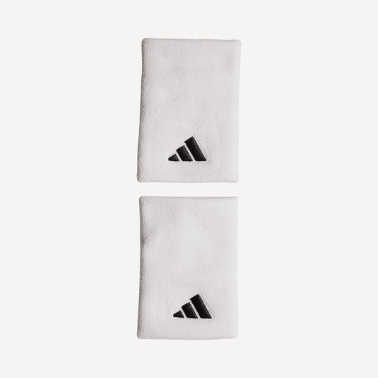 adidas Large Tennis Wristbands White (1)