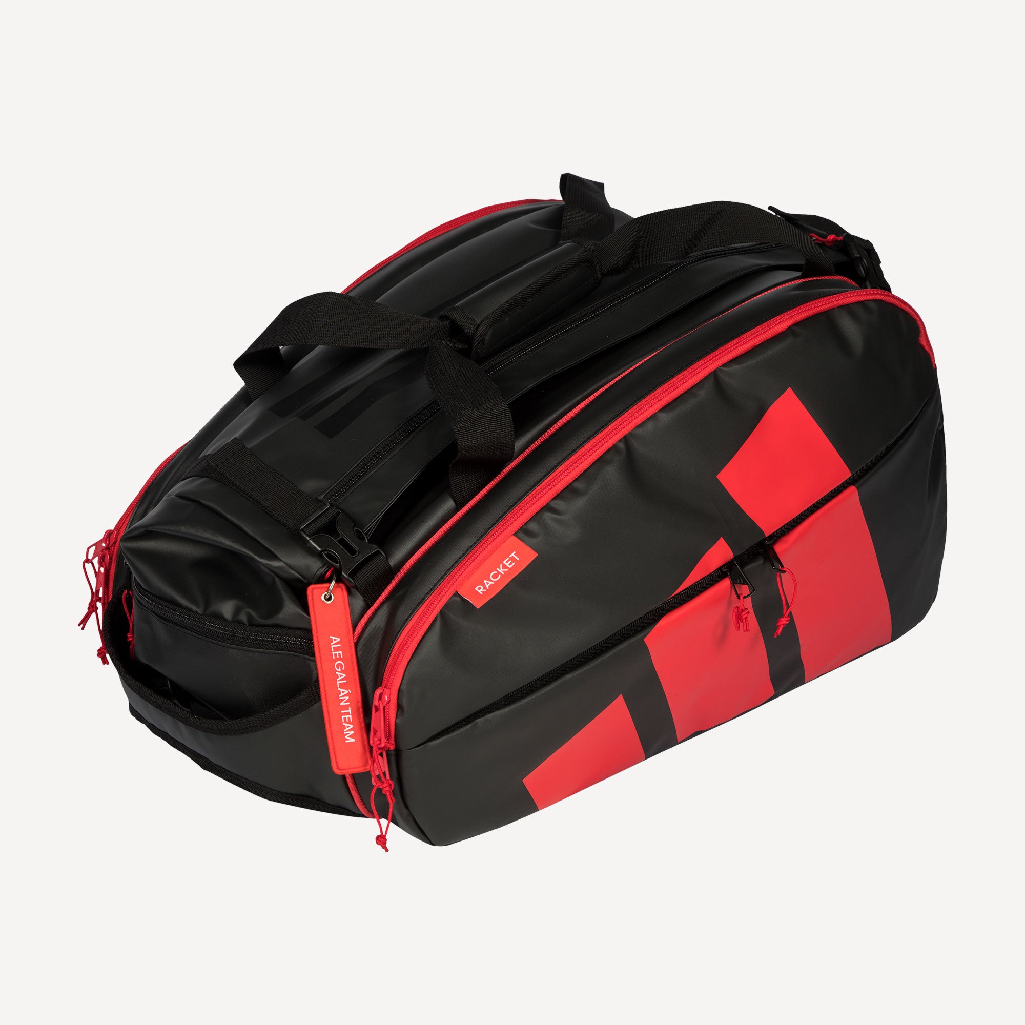 adidas Multigame Racket Padel Bag - Black/Red (3)