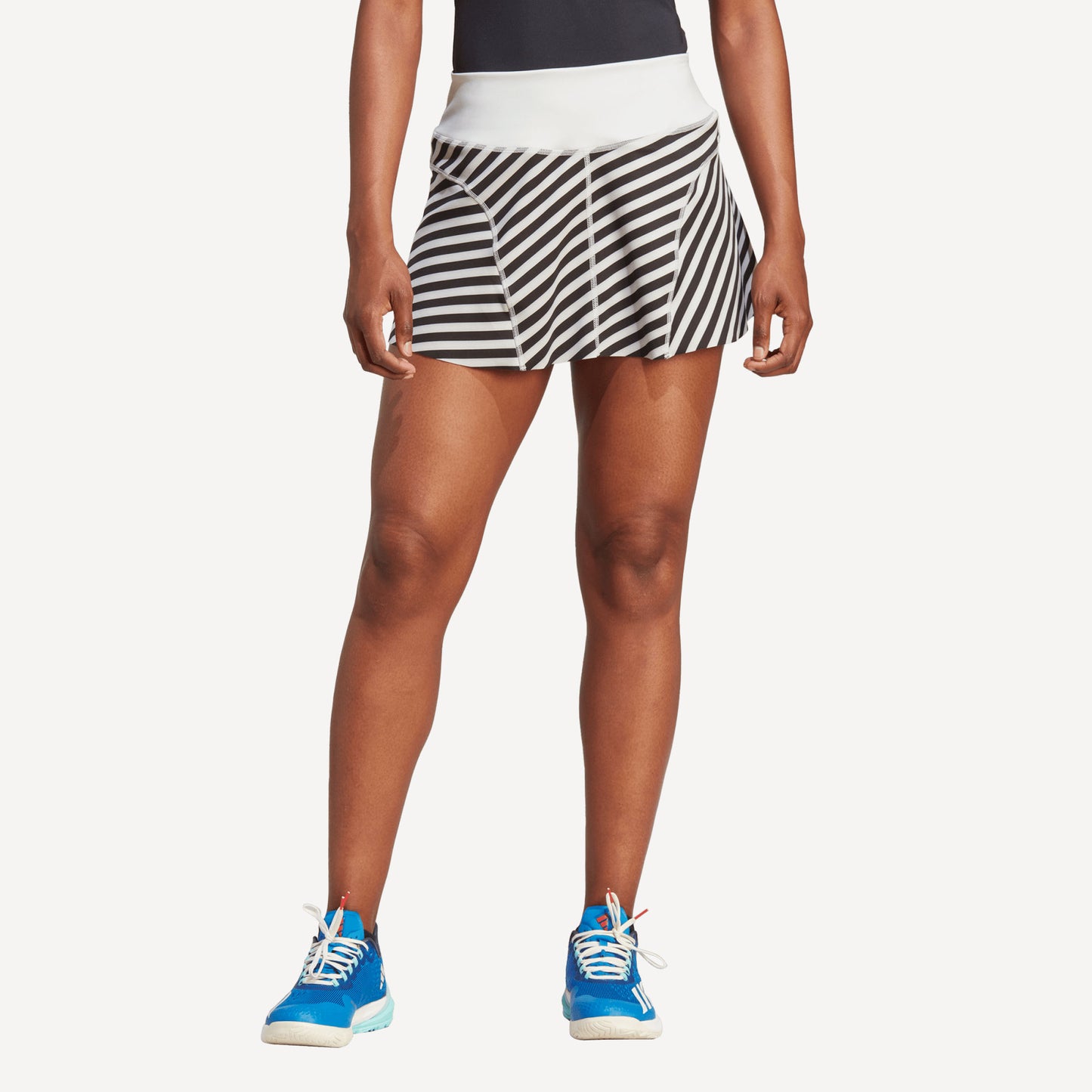 adidas New York Pro Match Women's Tennis Skirt Grey (1)