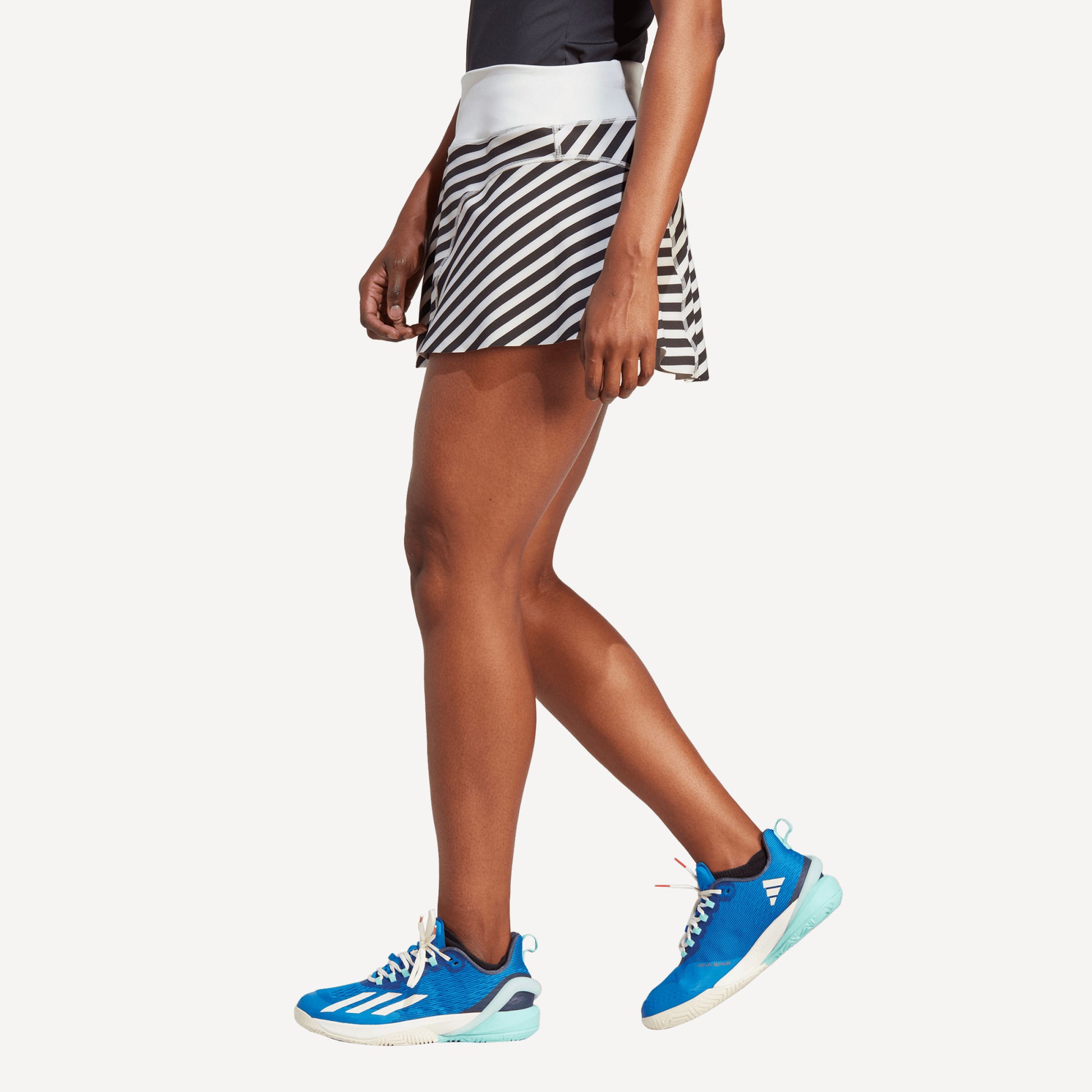 adidas New York Pro Match Women's Tennis Skirt Grey (3)