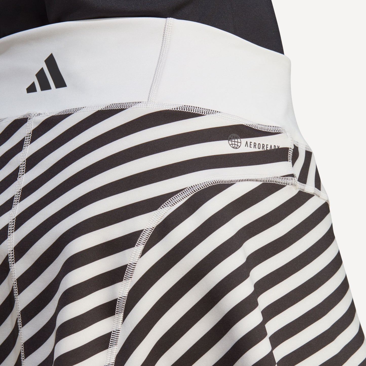 adidas New York Pro Match Women's Tennis Skirt Grey (5)