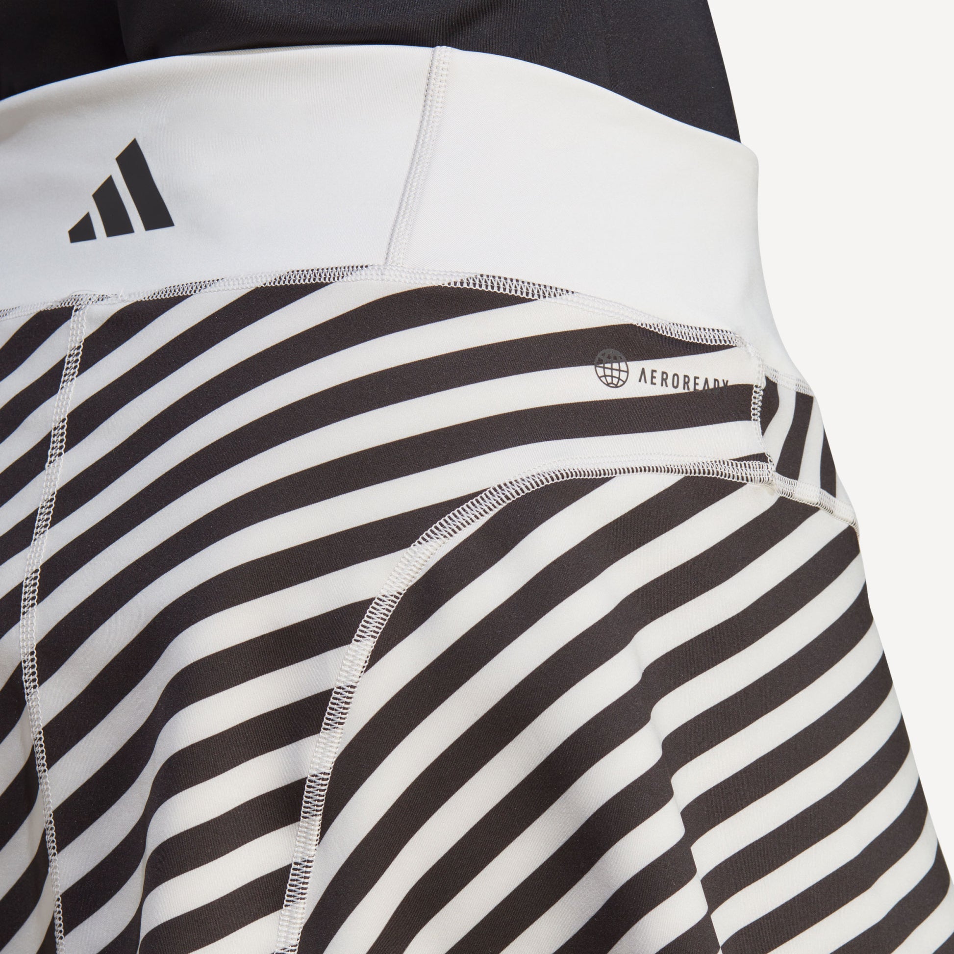 adidas New York Pro Match Women's Tennis Skirt Grey (5)