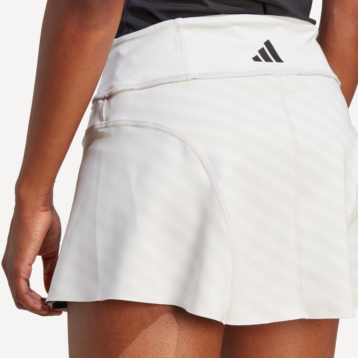 adidas New York Pro Match Women's Tennis Skirt Grey (7)