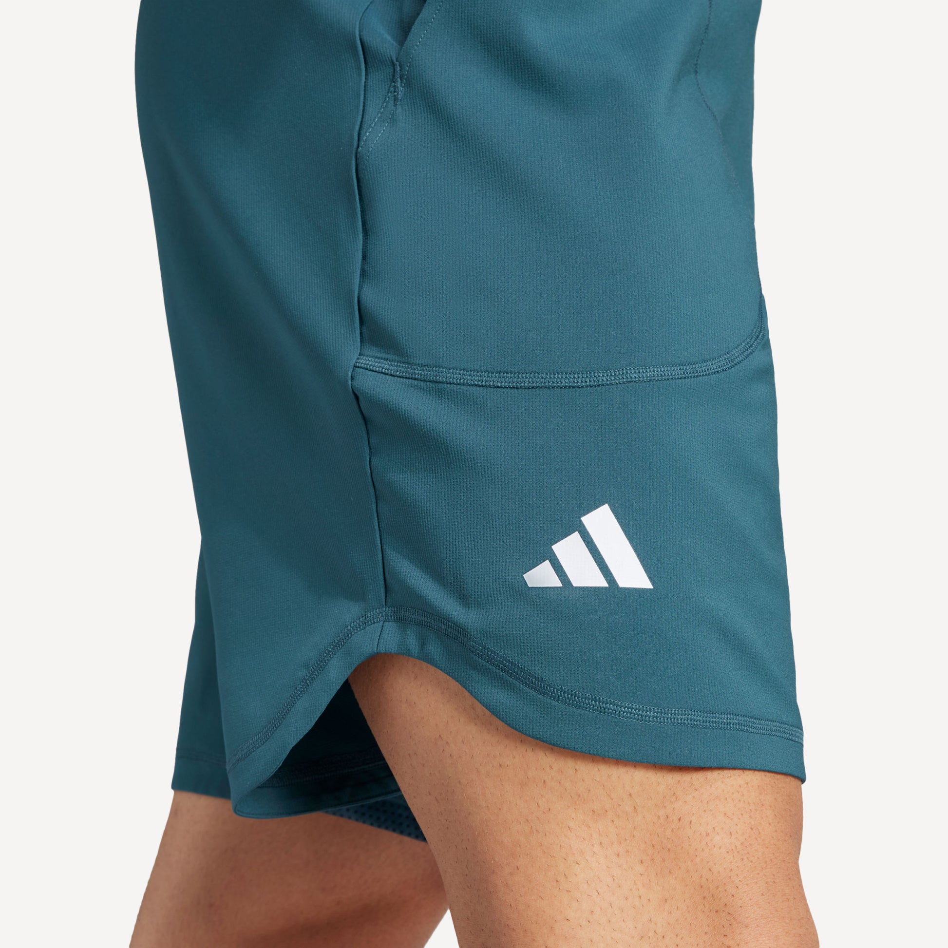 adidas New York Pro Men's 9-Inch Tennis Shorts Green (5)