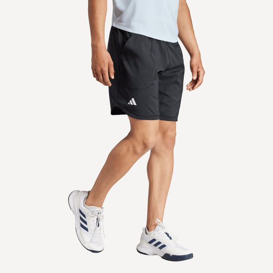 adidas New York Pro Men's 9-Inch Tennis Shorts Black (1)