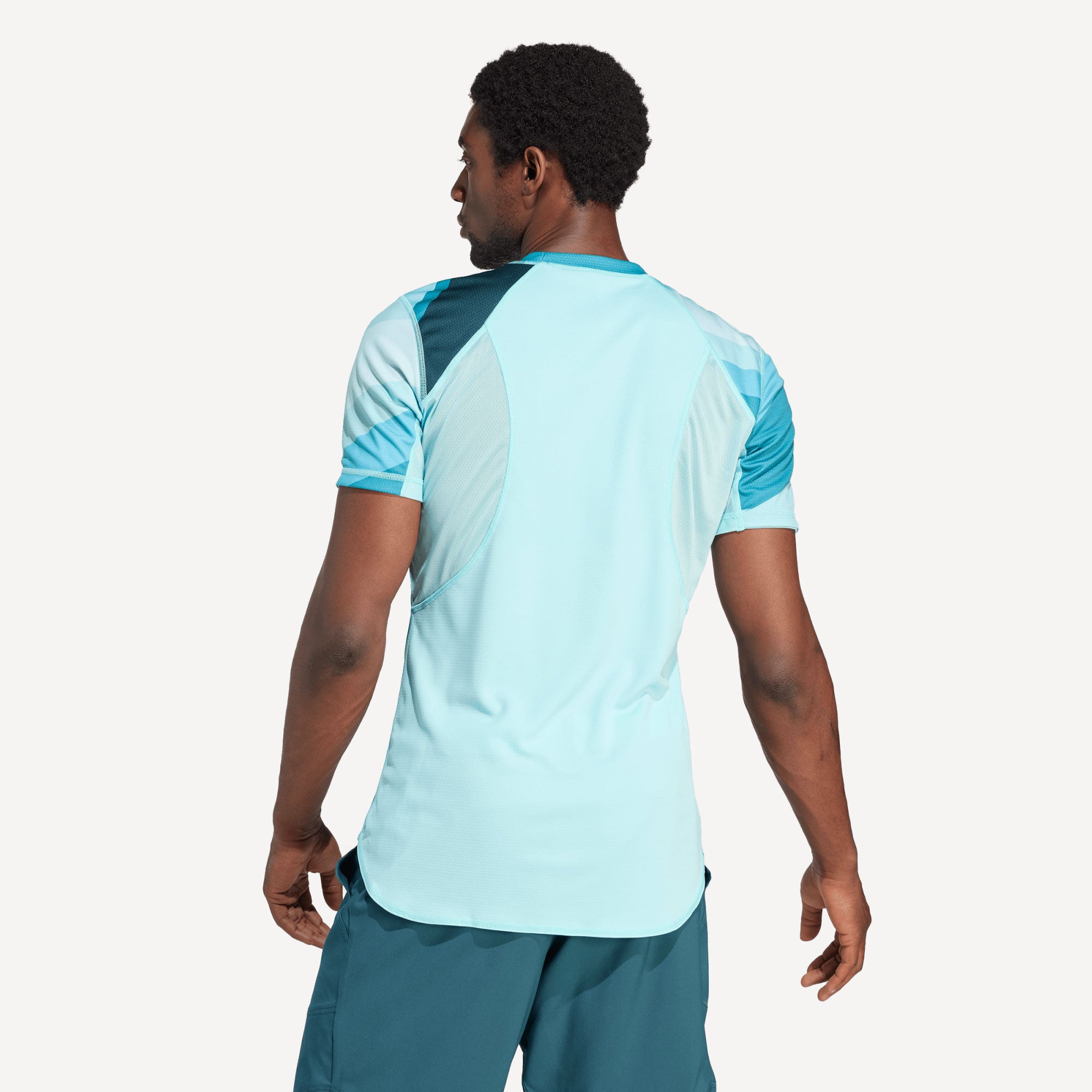 adidas New York Pro Men's Reversible Tennis Shirt Blue (2)