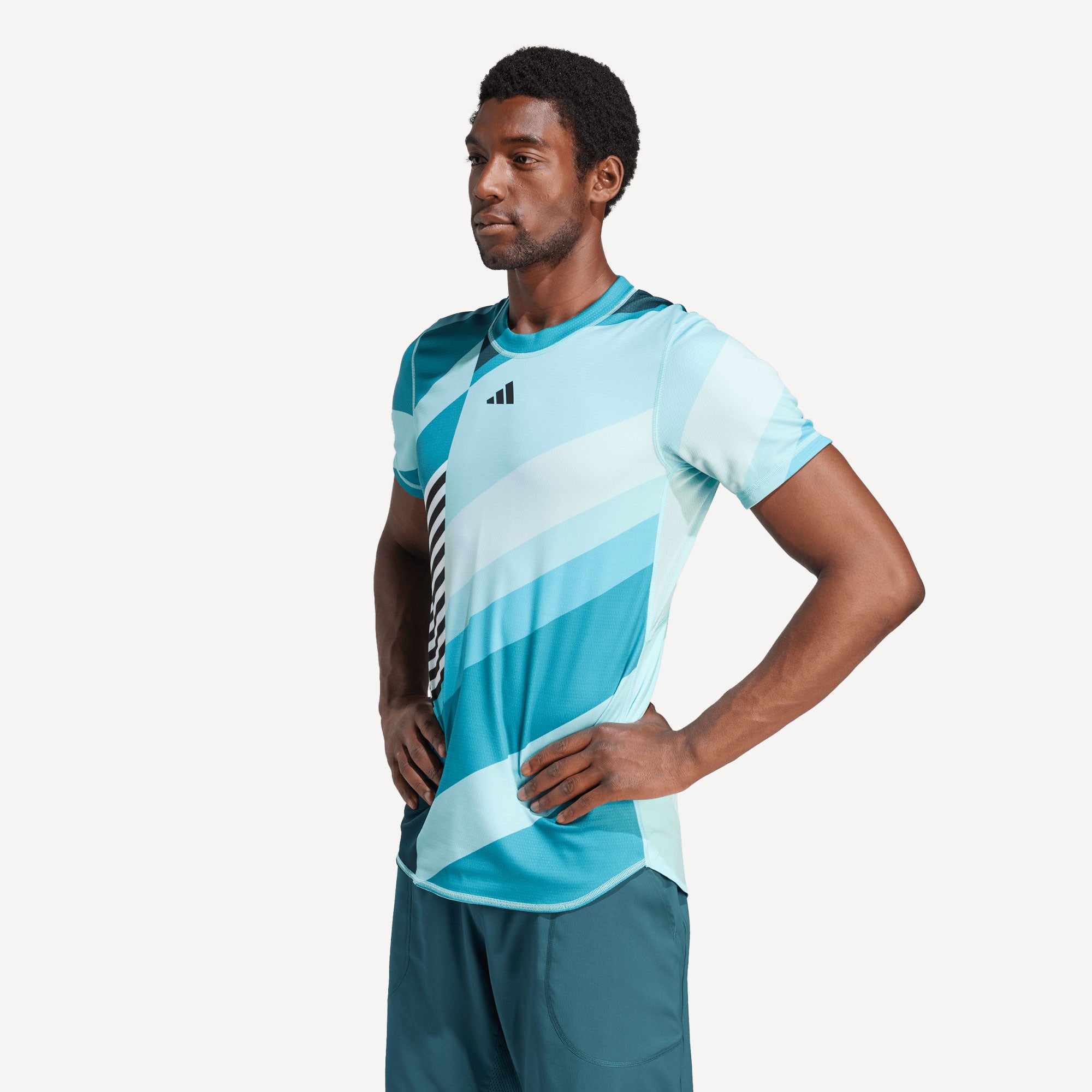 adidas New York Pro Men's Reversible Tennis Shirt Blue (4)