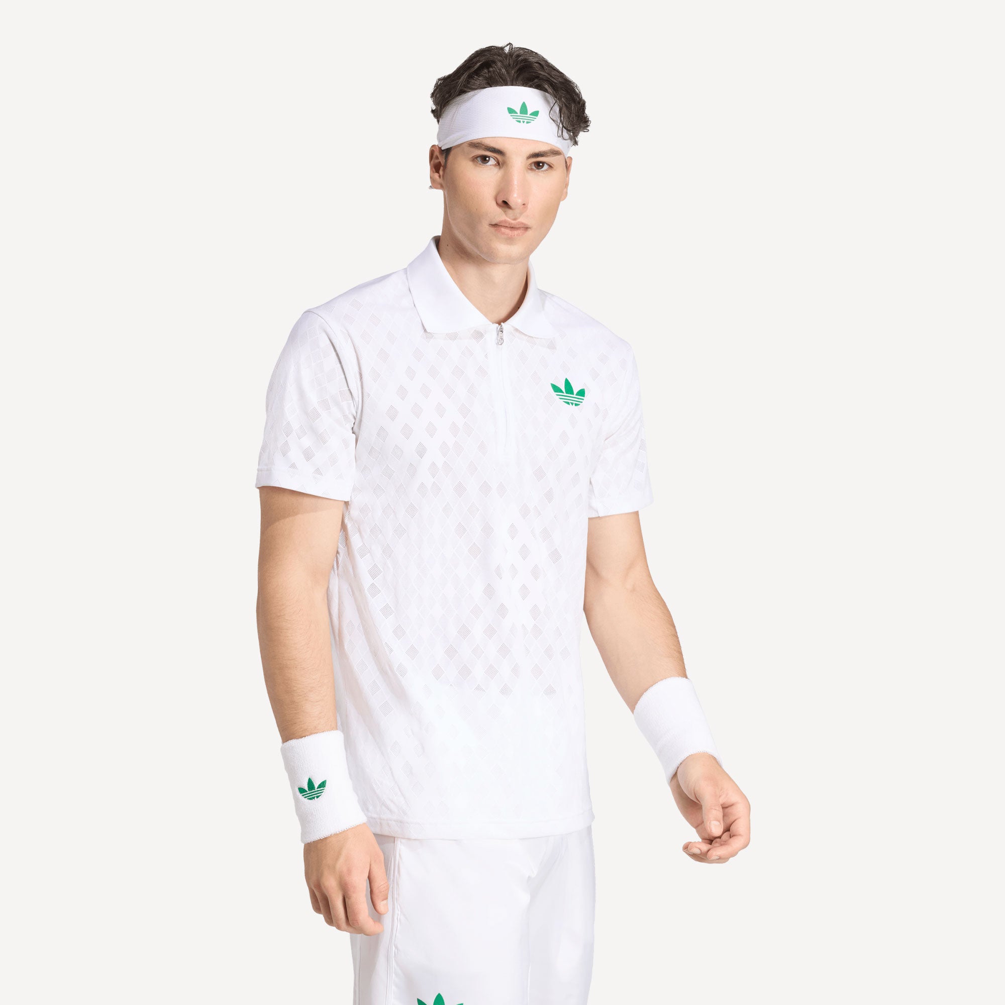 adidas Originals Pro London Men's Freelift Tennis Polo - White (3)